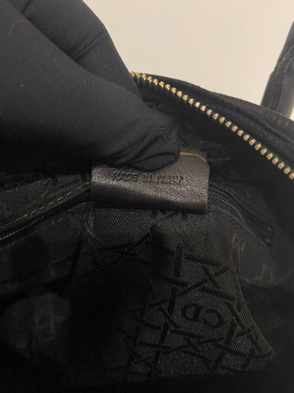 Christian Dior Black Cannage Vintage Handbag