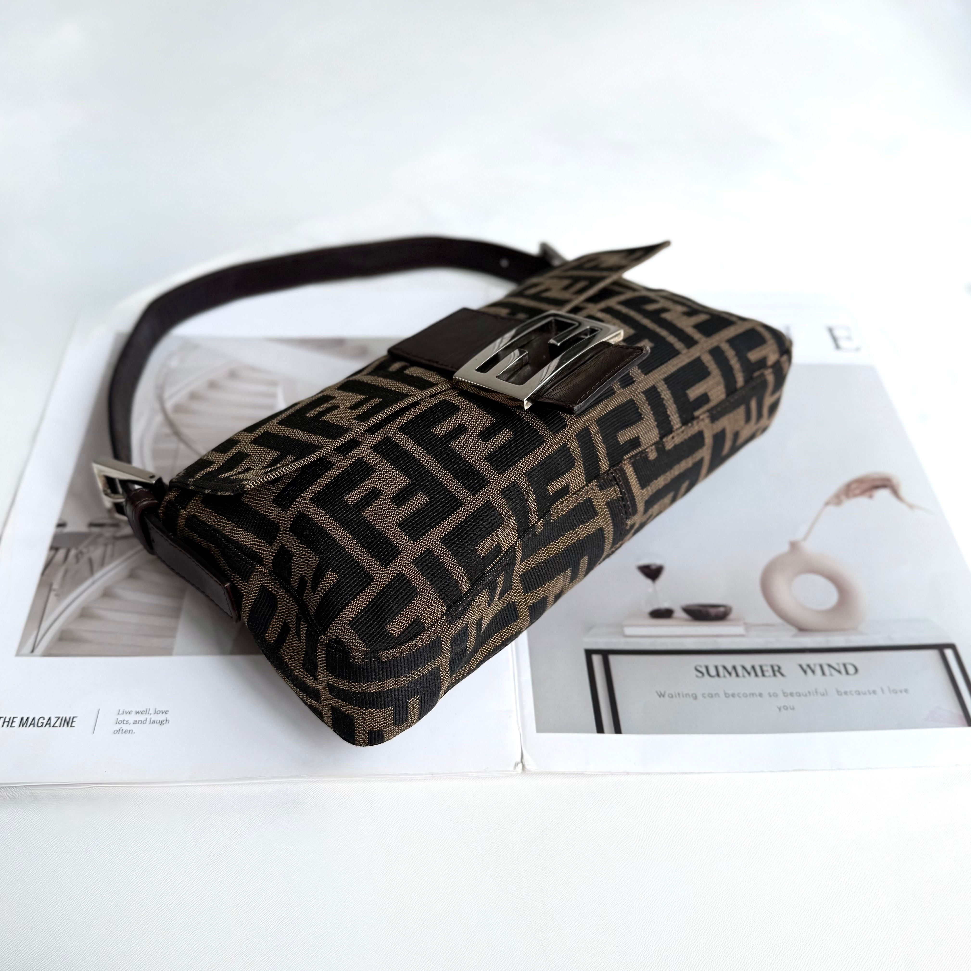 Fendi Vintage Zucca Baguette