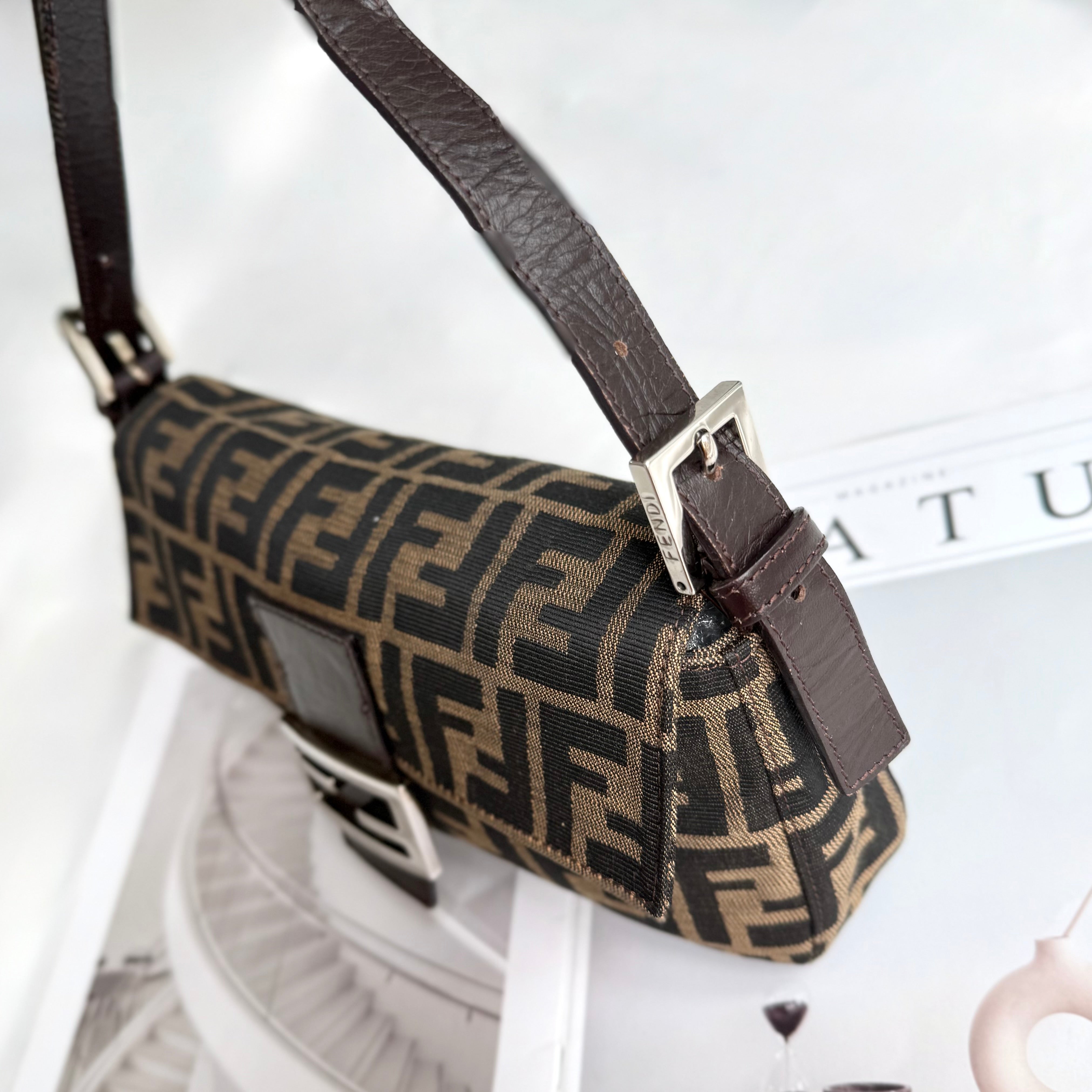 Fendi Vintage Zucca Baguette
