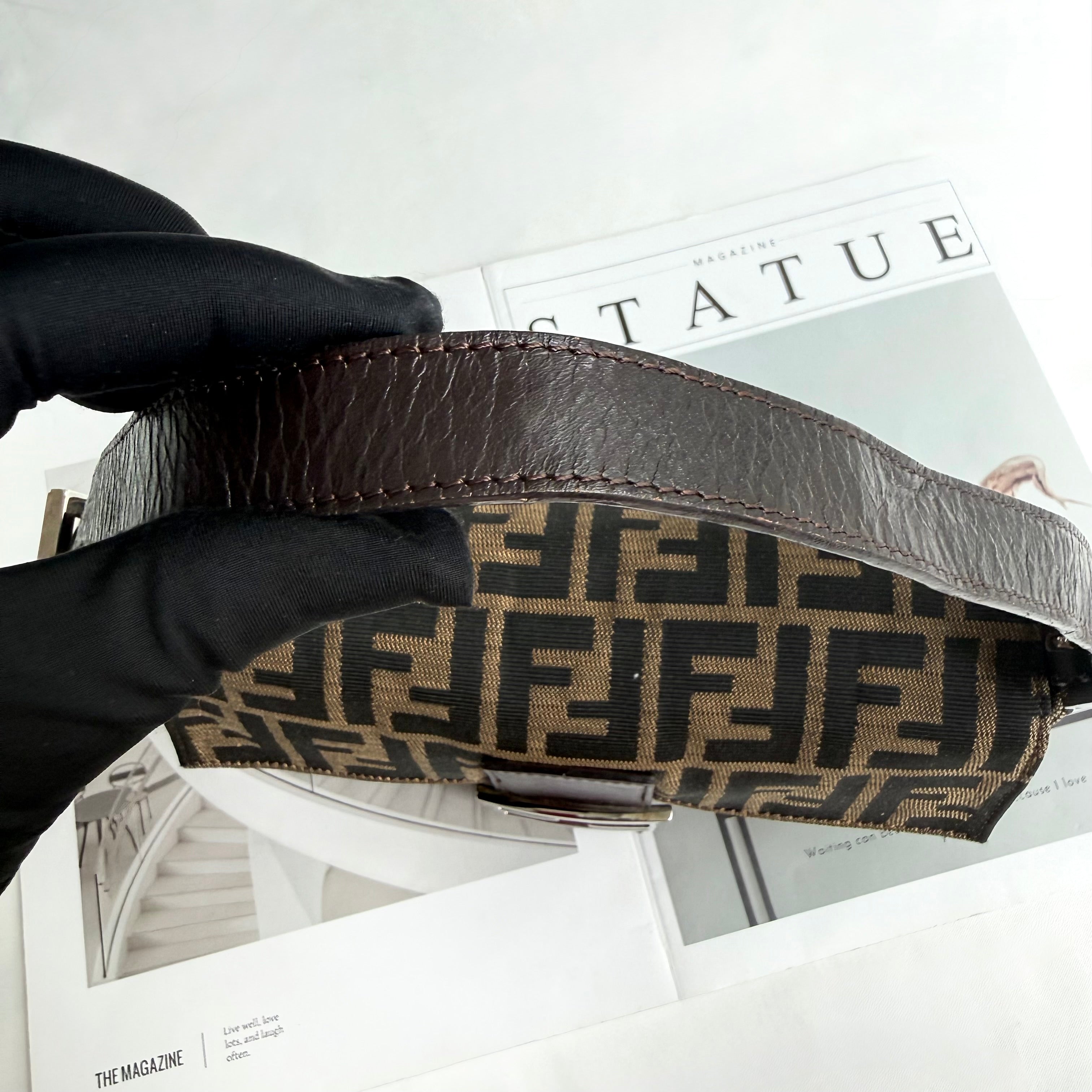 Fendi Vintage Zucca Baguette