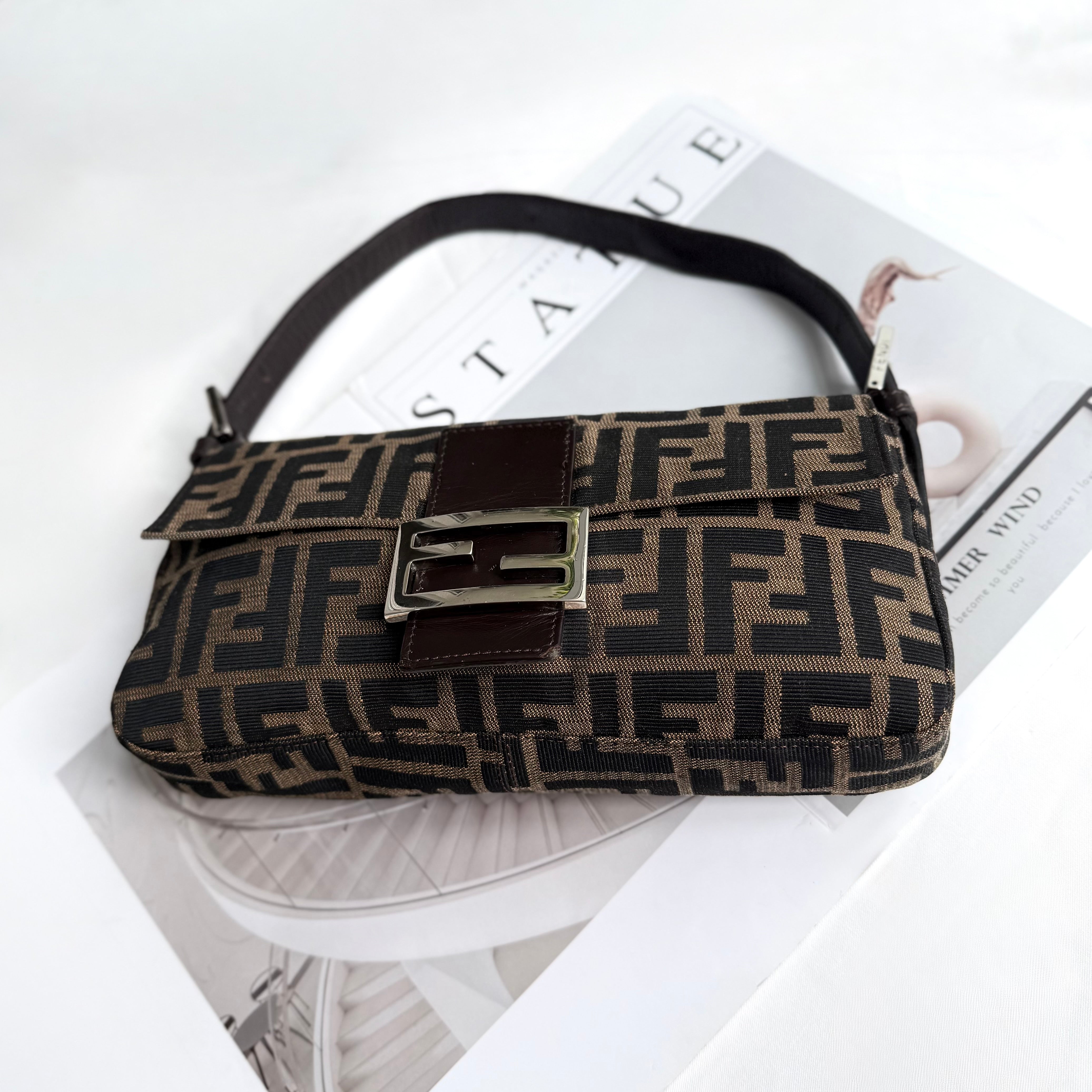 Fendi Vintage Zucca Baguette