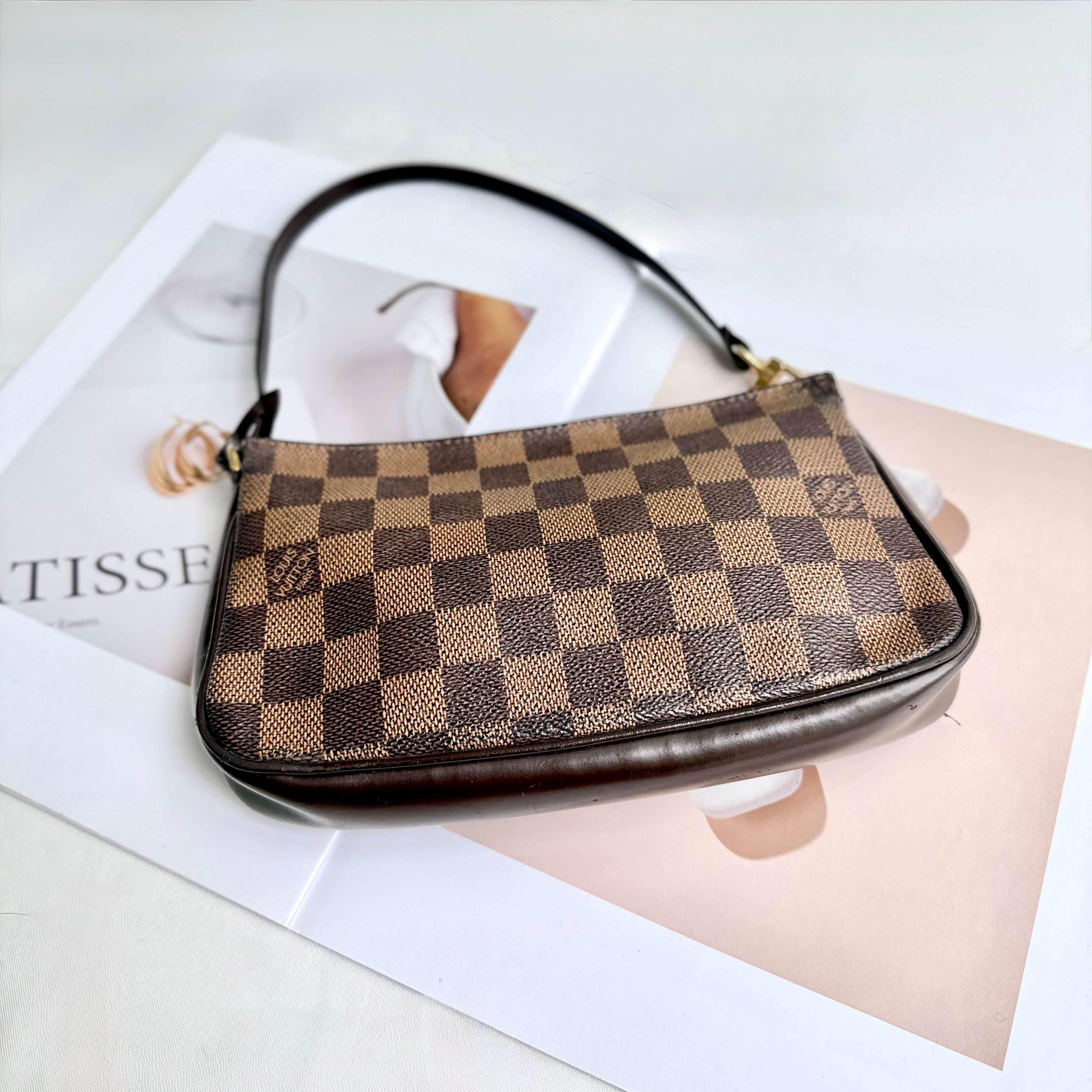 Louis Vuitton Pochette Accessories Damier Ebene