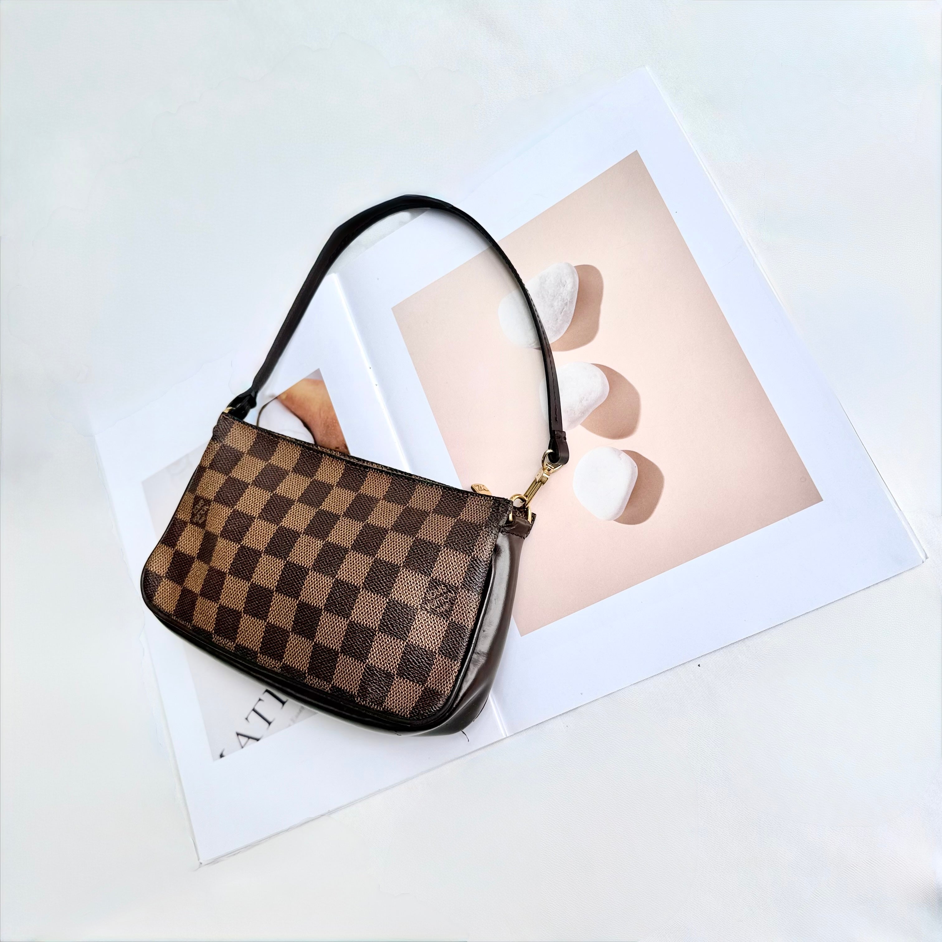 Louis Vuitton Pochette Accessories Damier Ebene