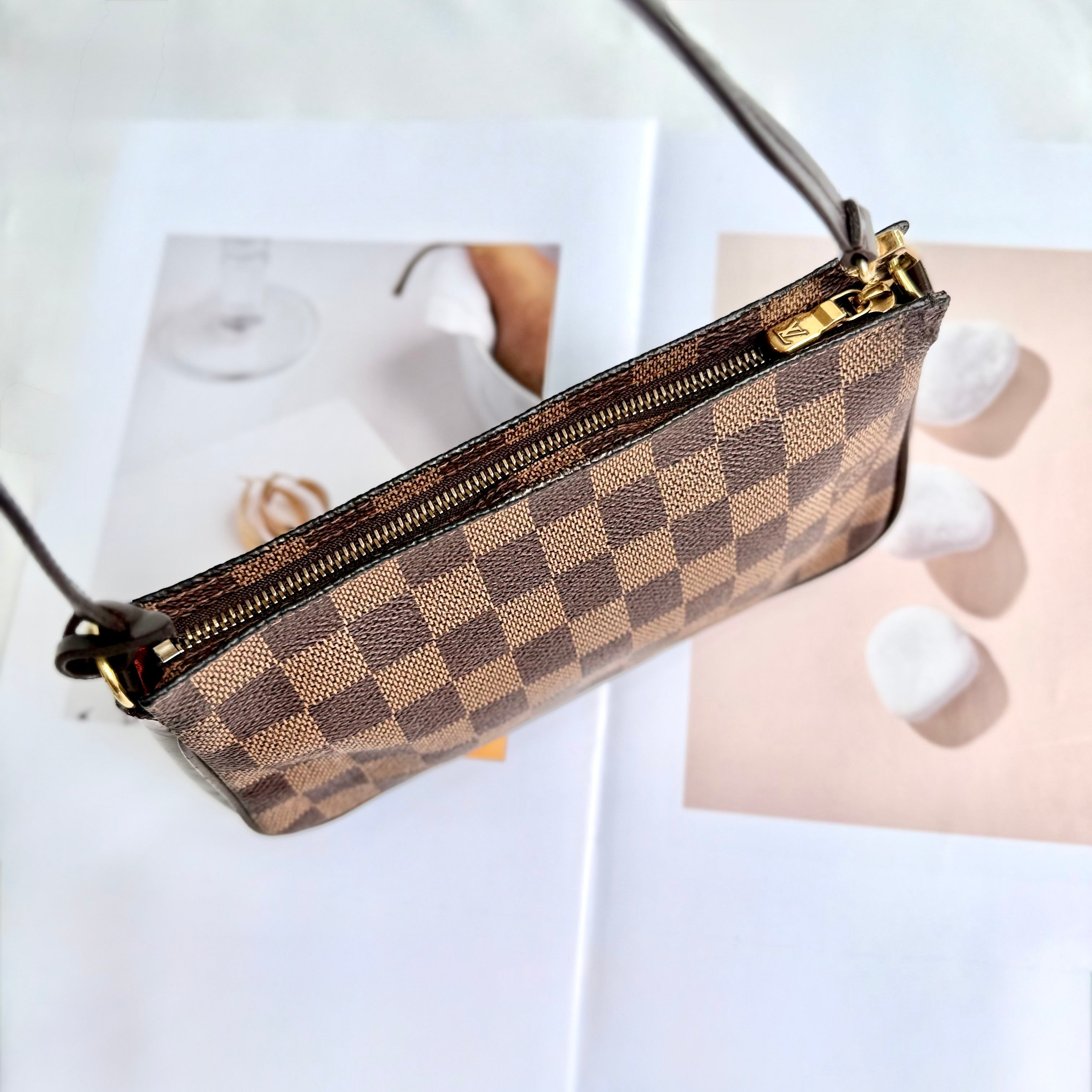 Louis Vuitton Pochette Accessories Damier Ebene