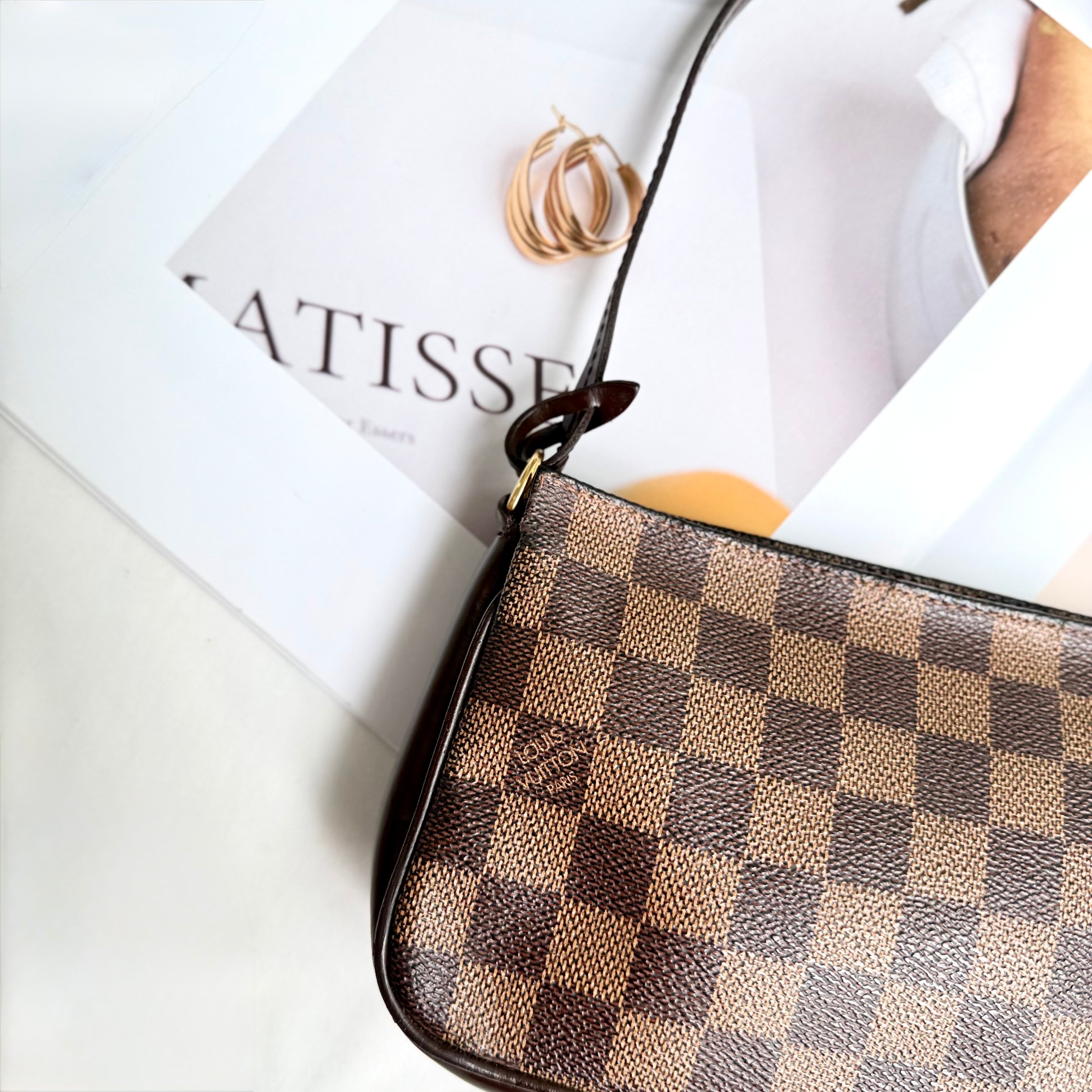 Louis Vuitton Pochette Accessories Damier Ebene