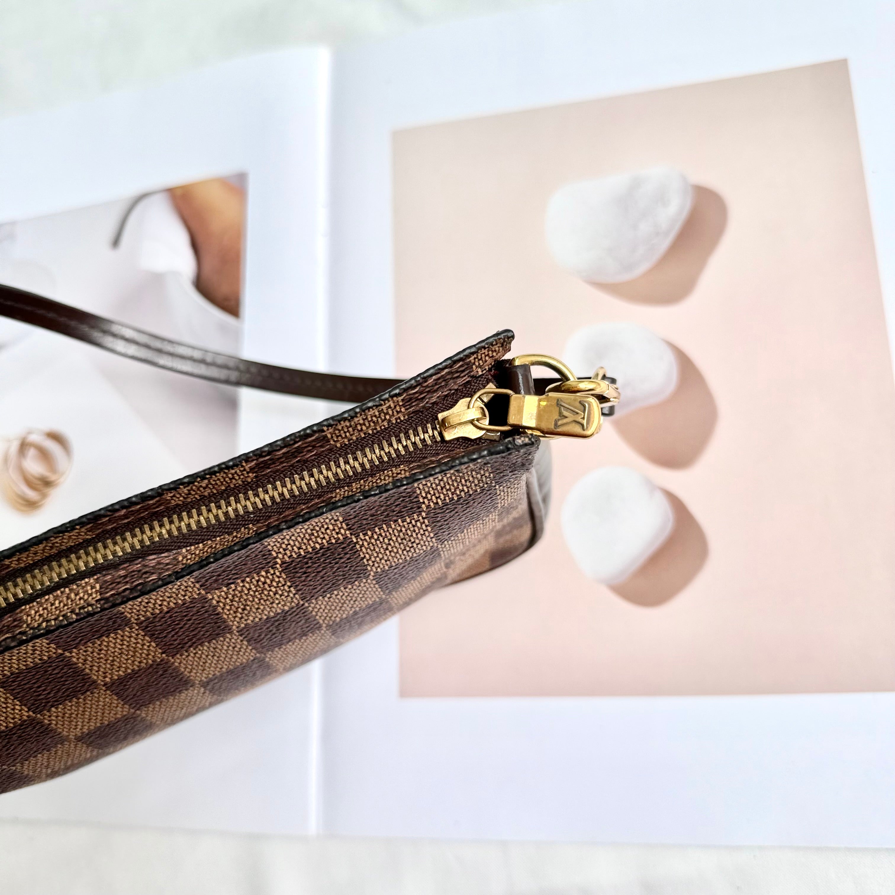 Louis Vuitton Pochette Accessories Damier Ebene