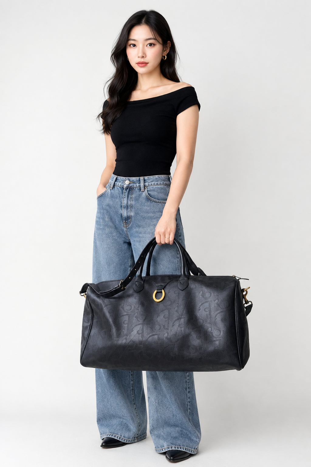 Christian Dior Trotter Boston Travel Bag
