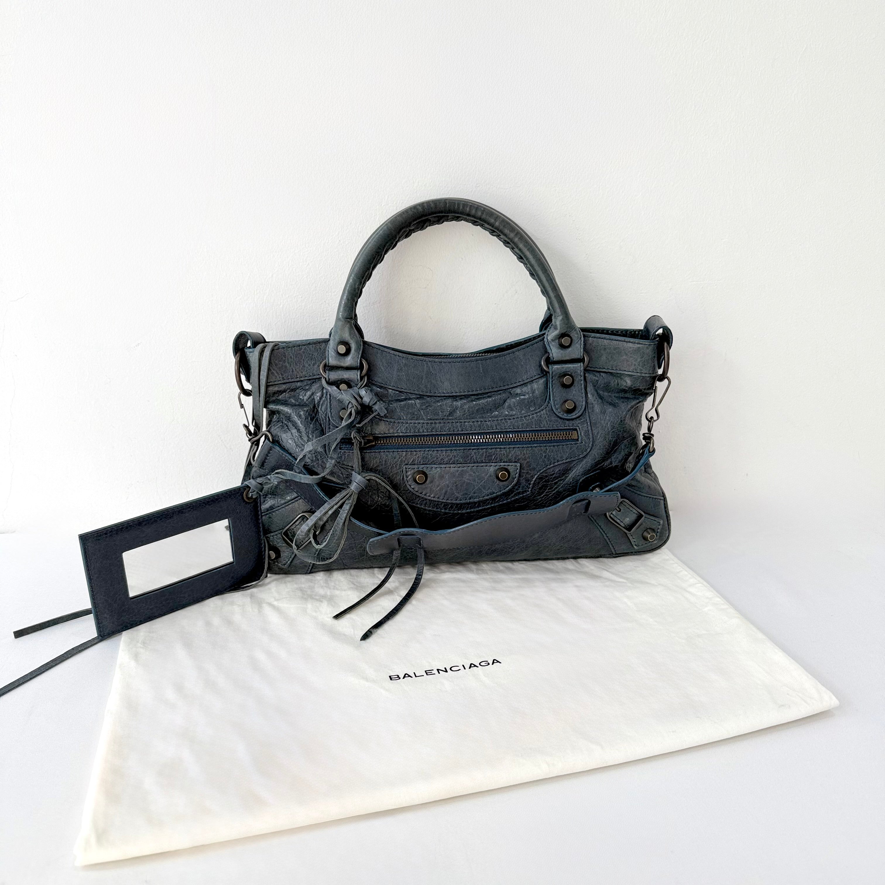 Balenciaga Le City First Bag in Black