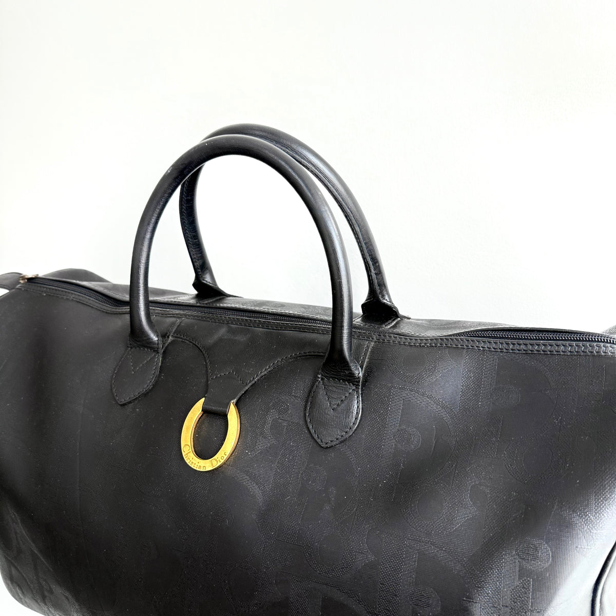 Christian Dior Trotter Boston Travel Bag
