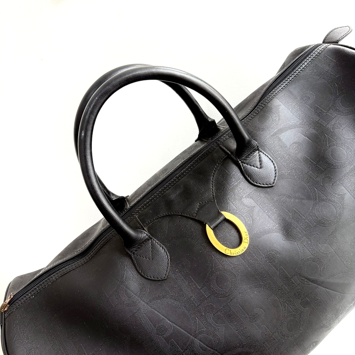 Christian Dior Trotter Boston Travel Bag