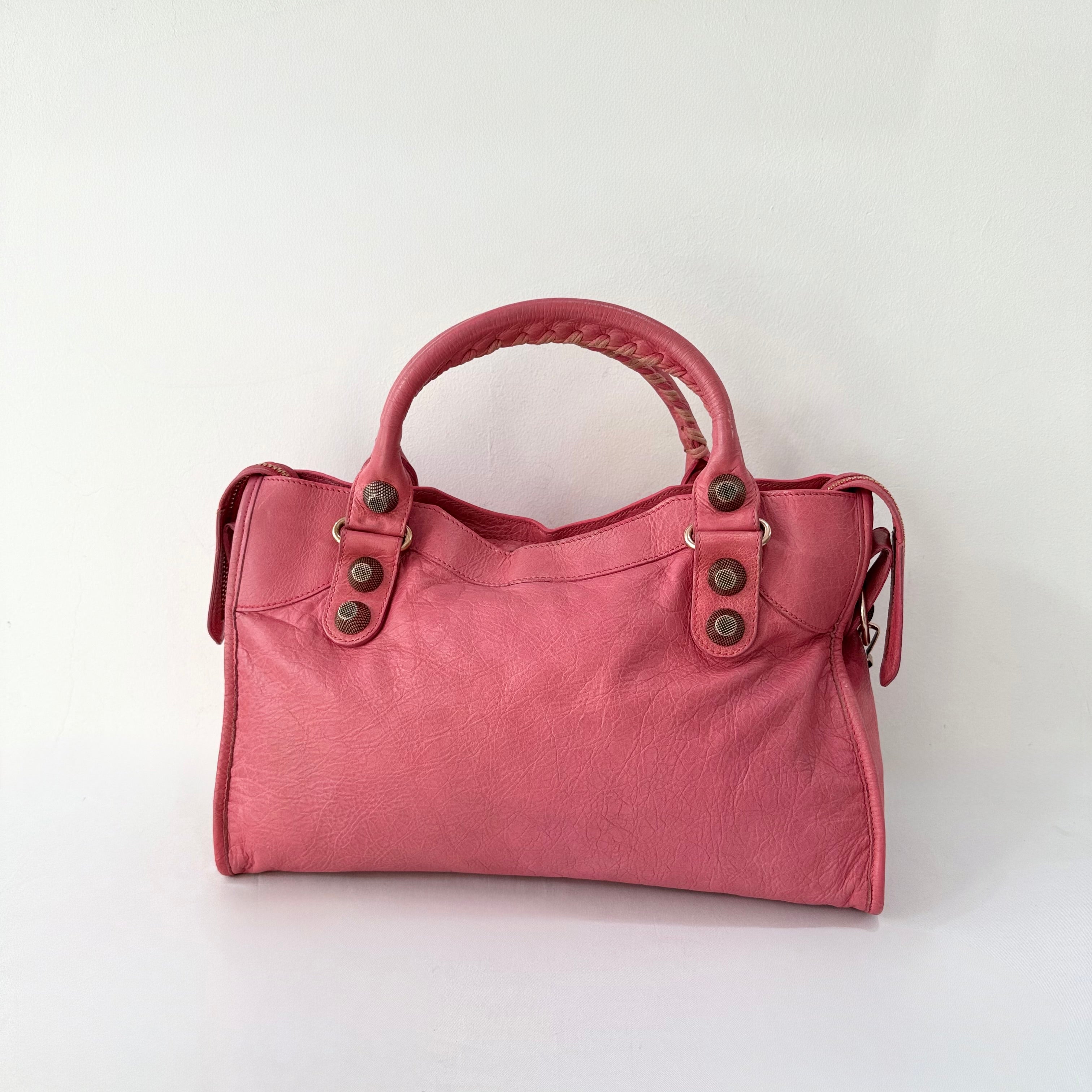 Balenciaga Giant City Bag in Pink