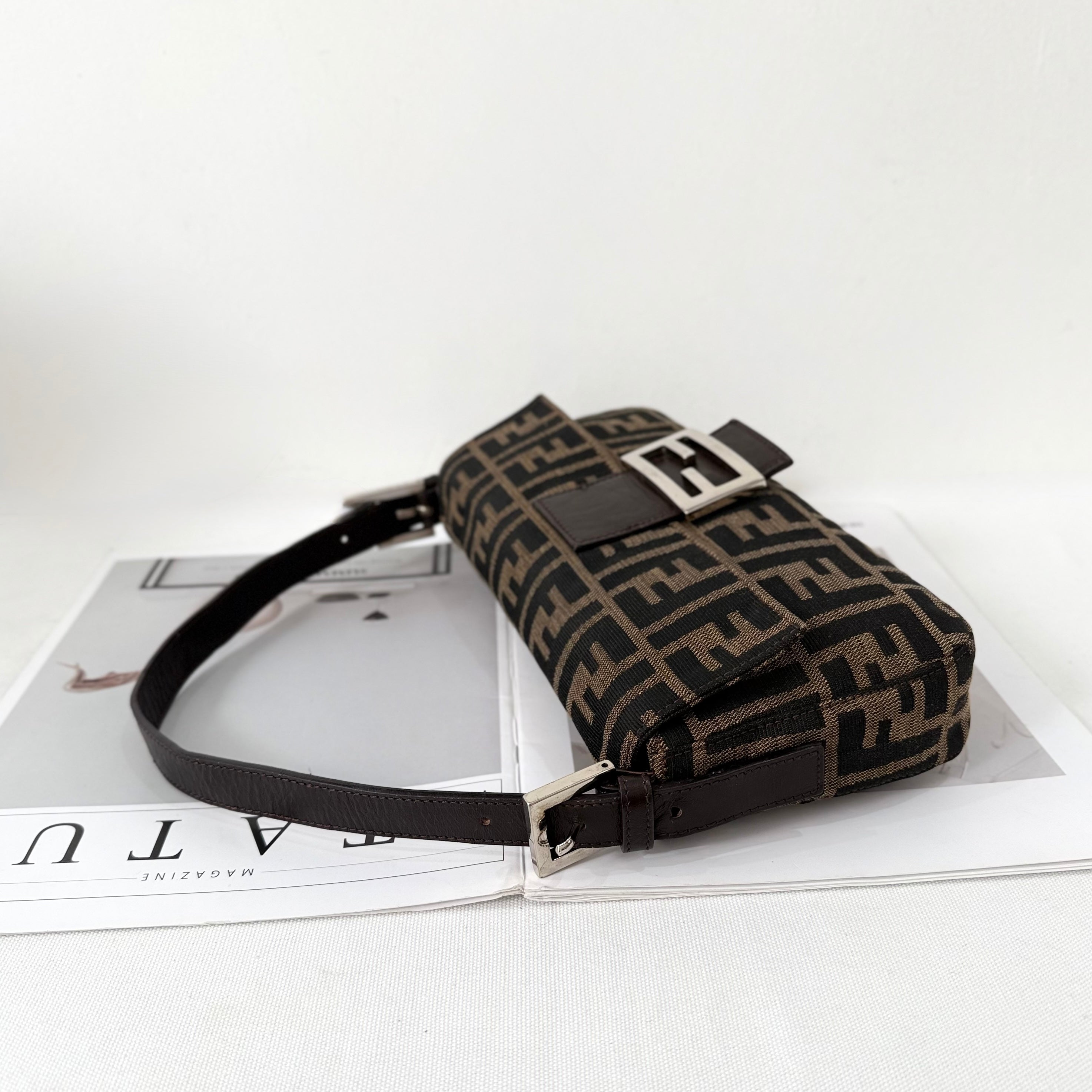 Fendi Vintage Zucca Baguette