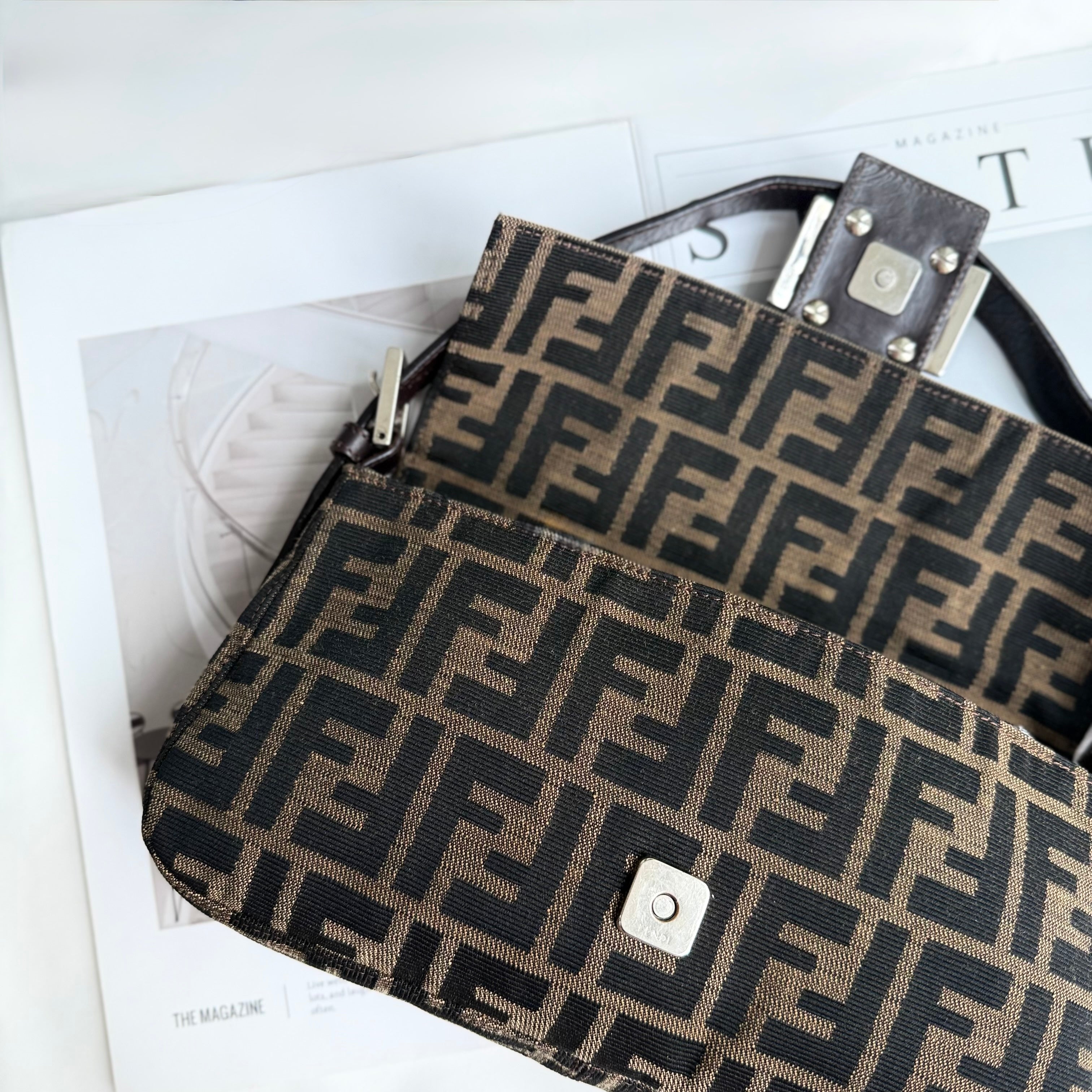 Fendi Vintage Zucca Baguette