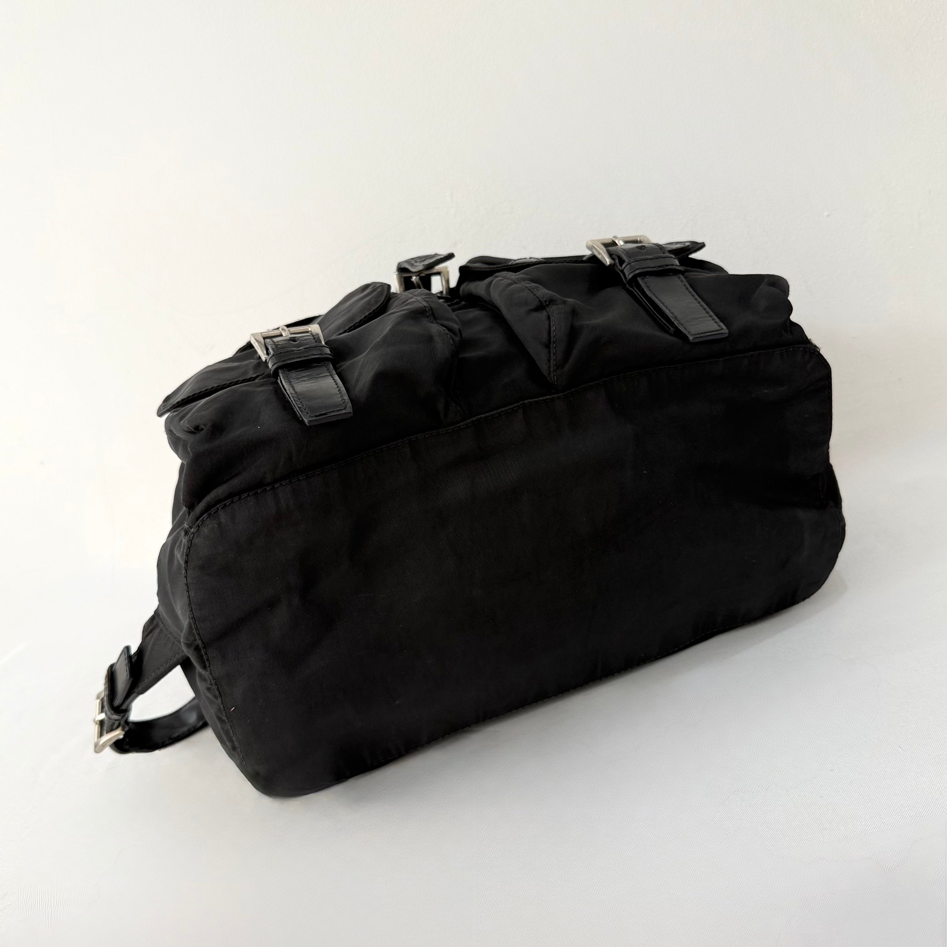 Prada Re-Nylon Backpack Black