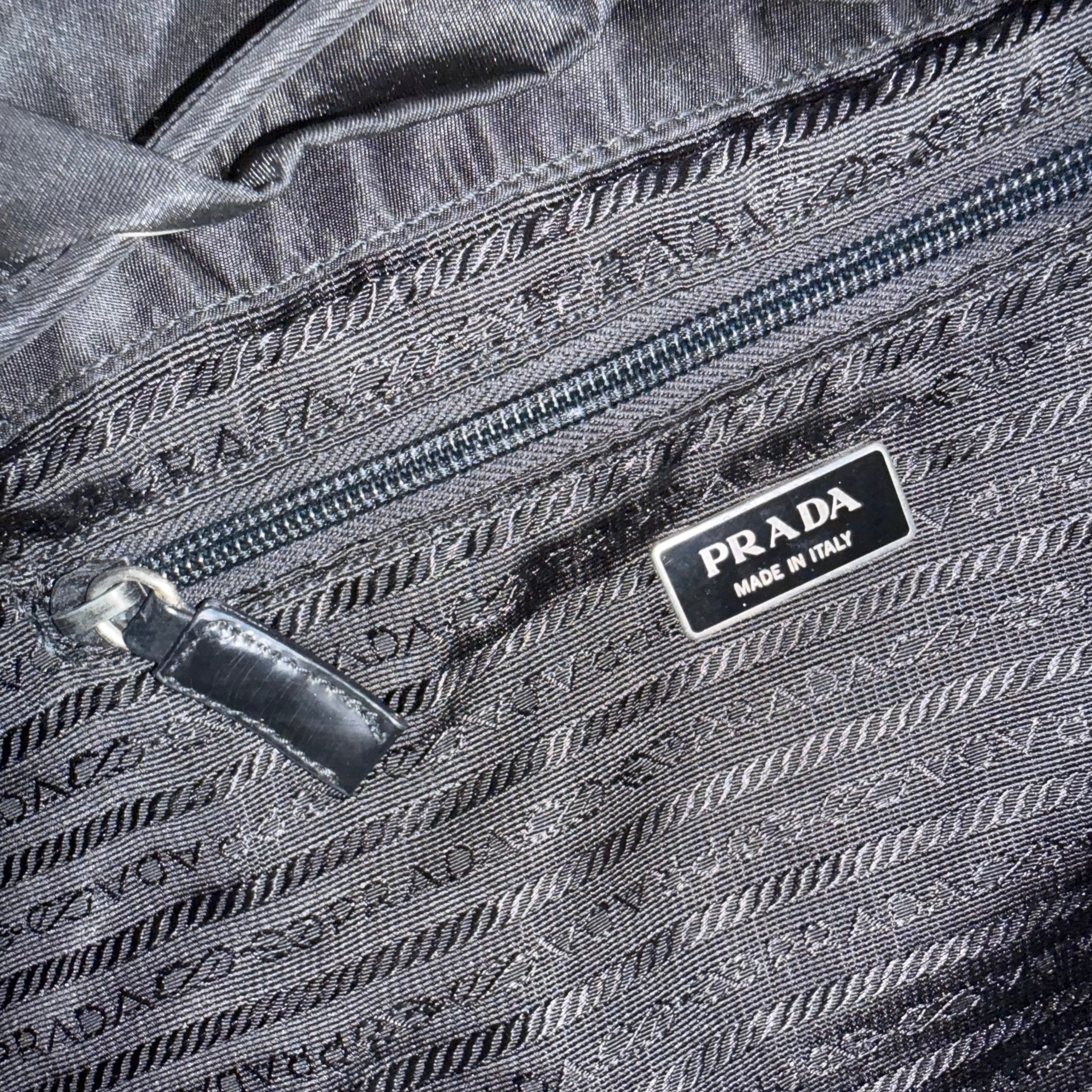 Prada Re-Nylon Backpack Black