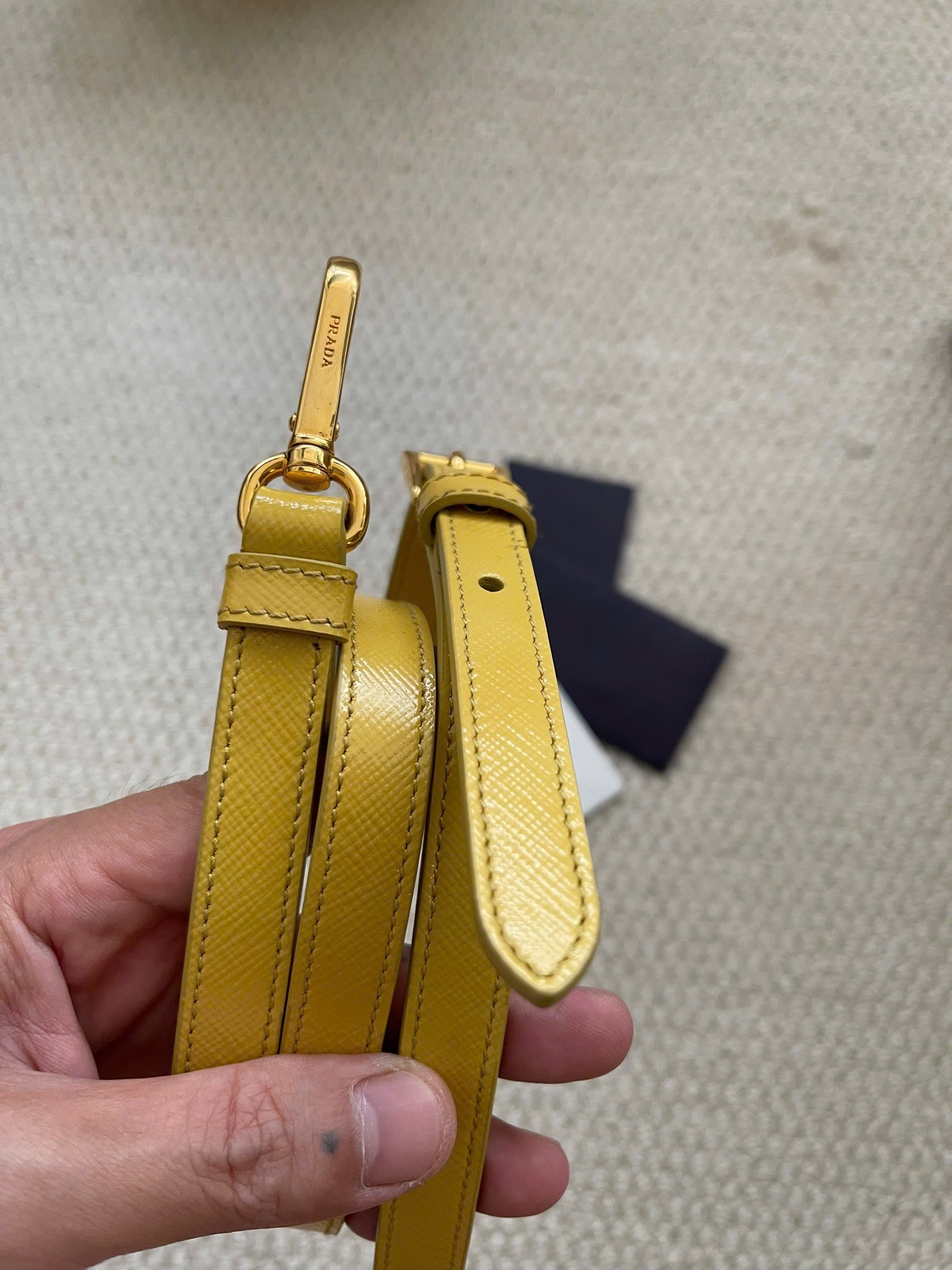 Prada Saffiano Lux Galleria Double Zip Tote