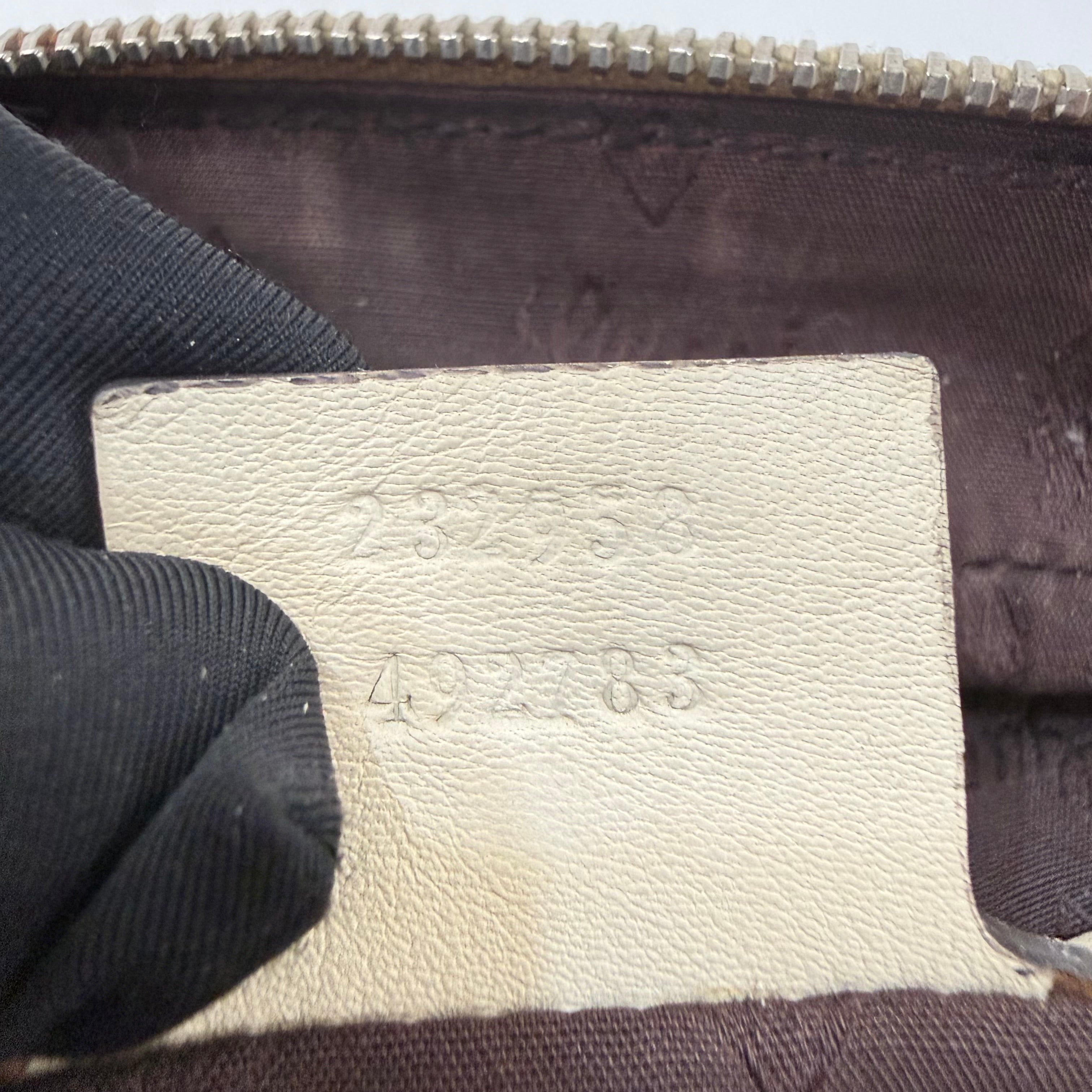Gucci Guccissima Twin Shoulder Bag Off-White