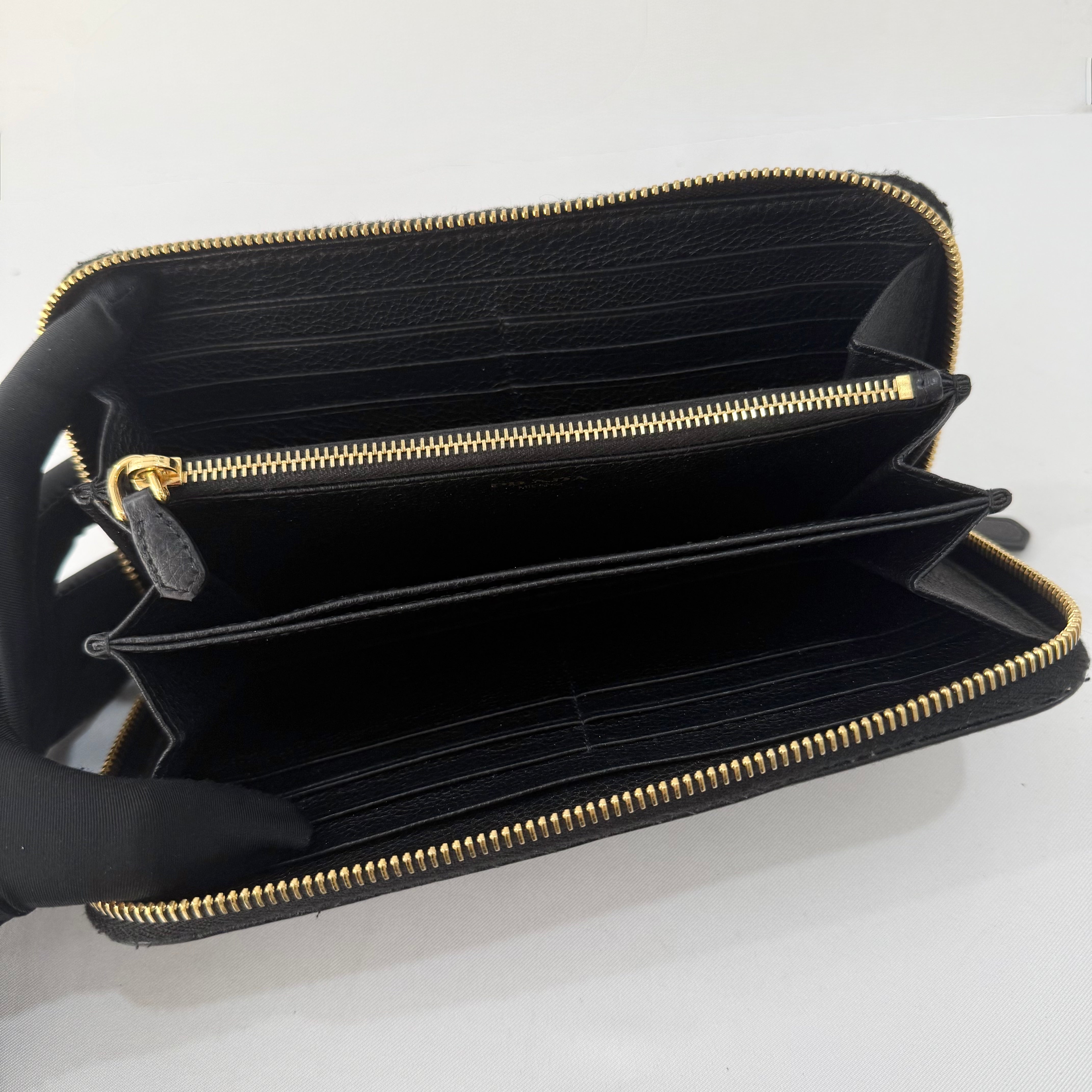 Large Saffiano Leather Wallet