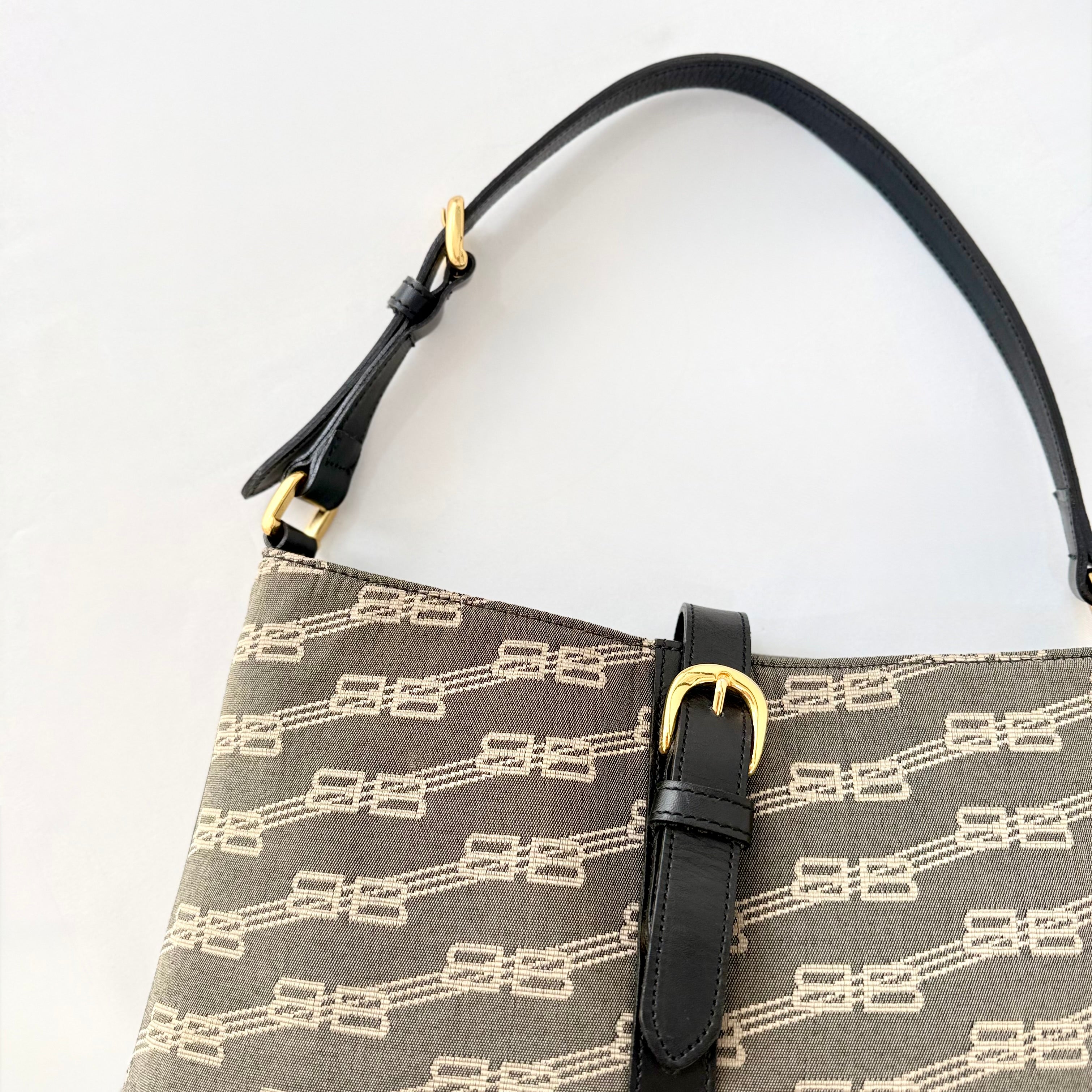 Balenciaga BB Logo Vintage Shoulder Bag