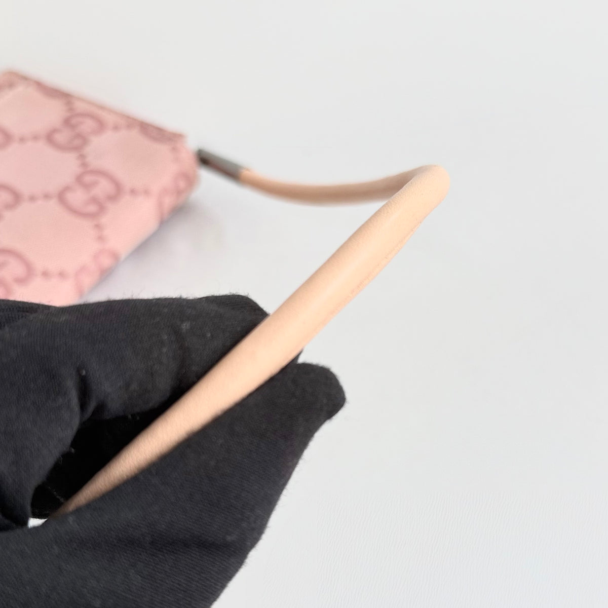 Gucci Pink Monogram Canvas Bag