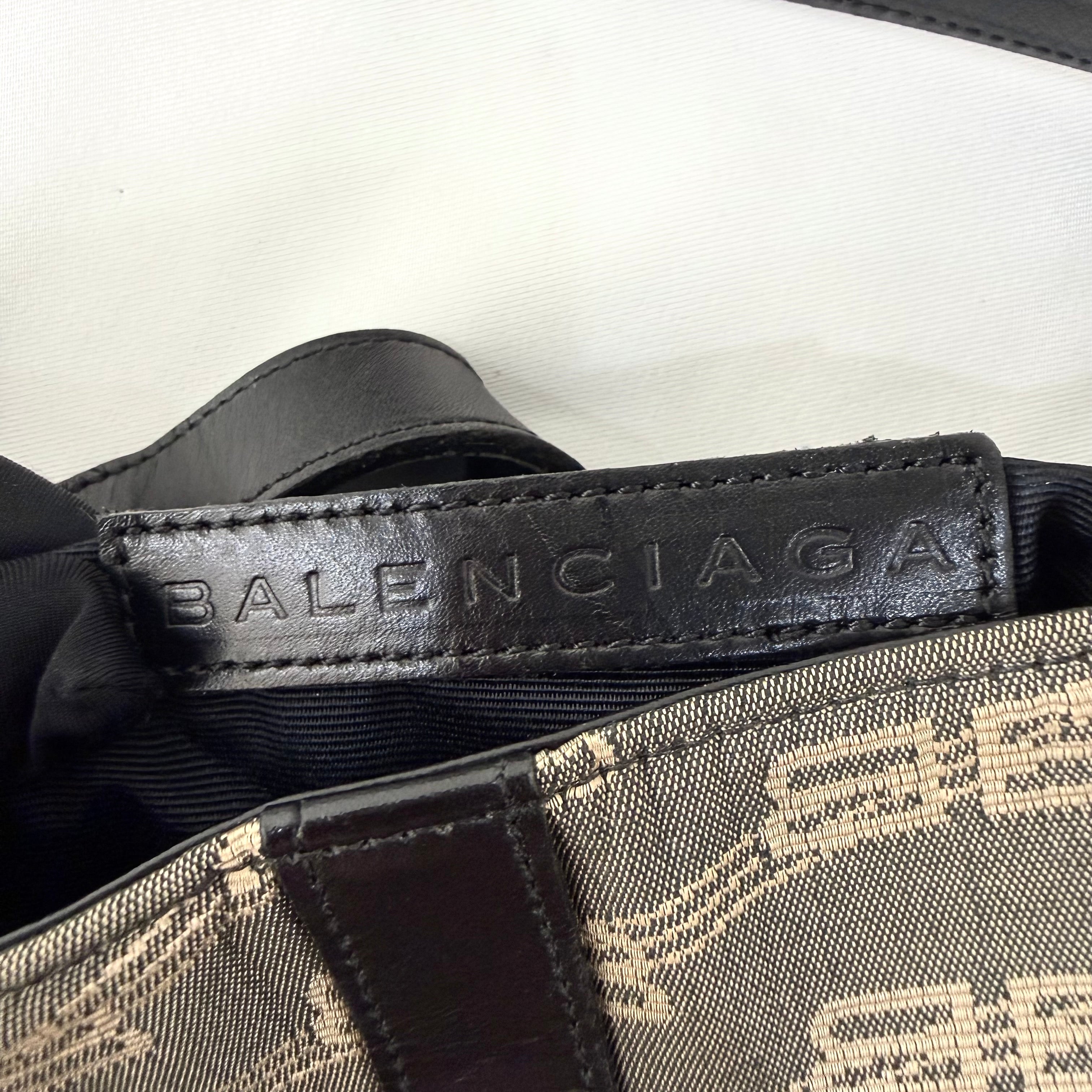 Balenciaga BB Logo Vintage Shoulder Bag