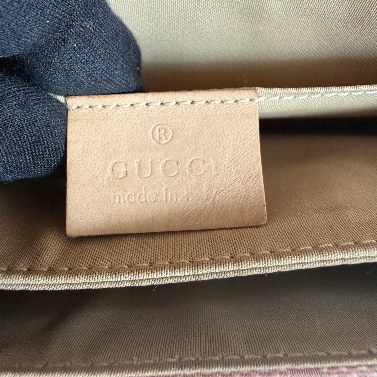 Gucci Pink Monogram Canvas Bag