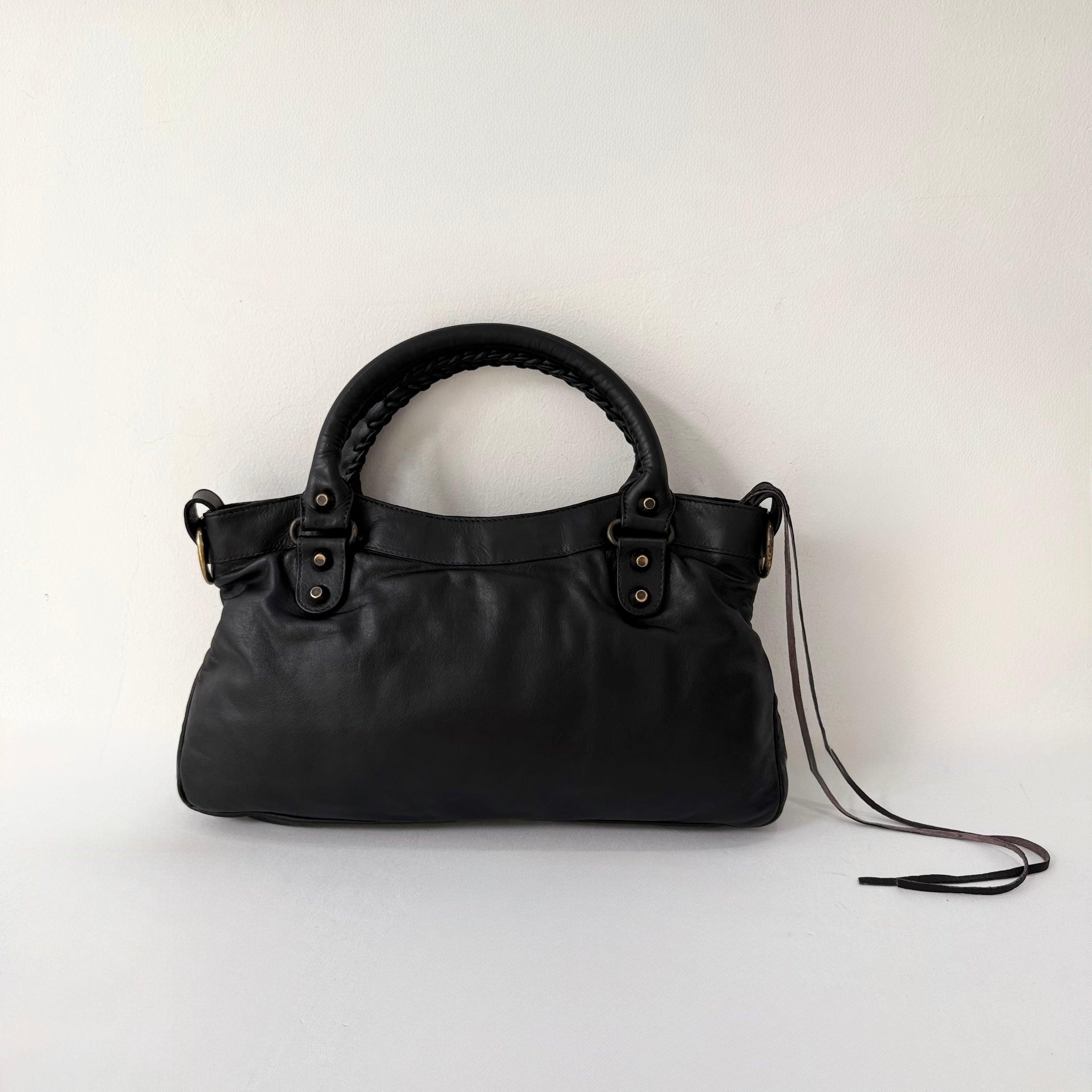 Balenciaga Le City First Bag in Black
