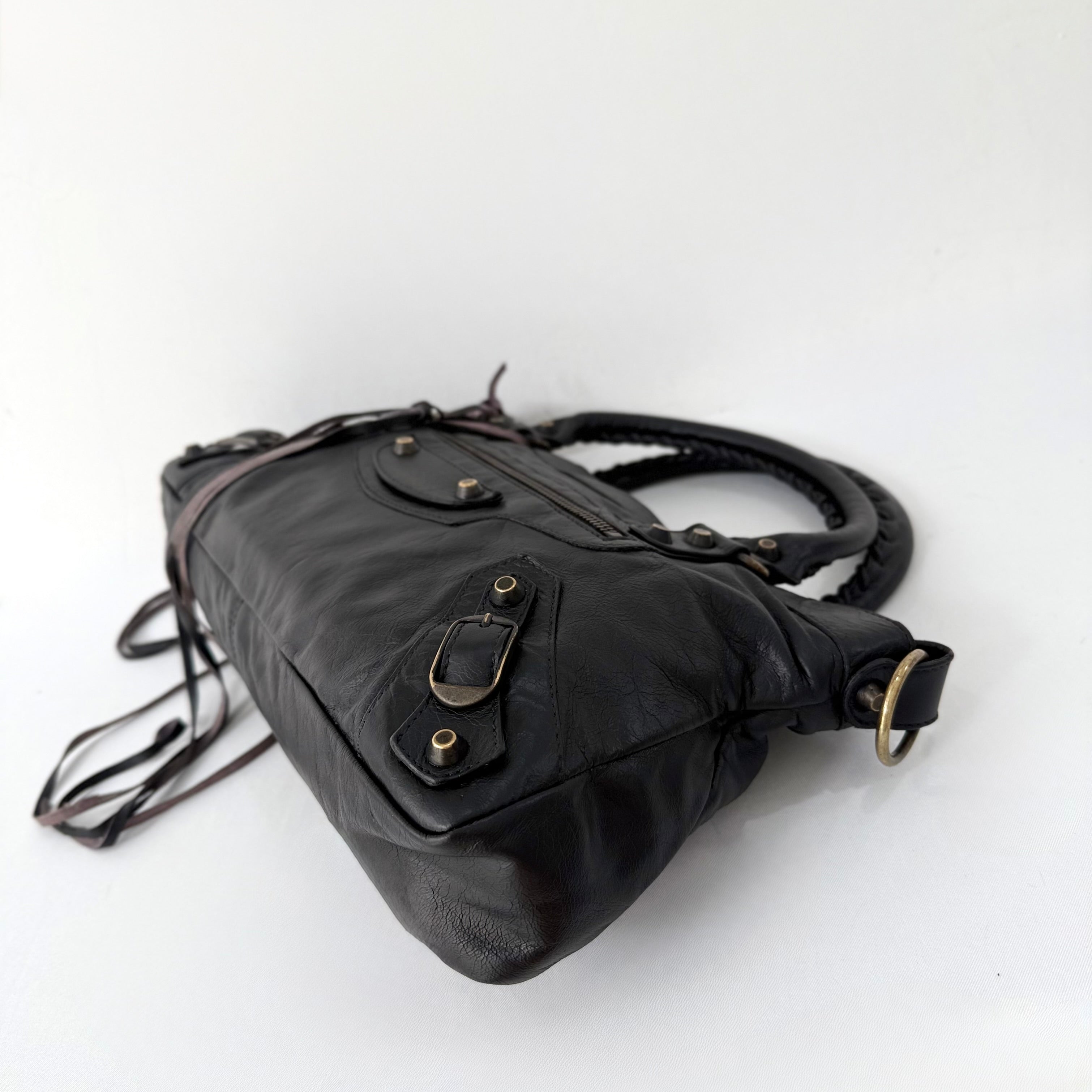 Balenciaga Le City First Bag in Black