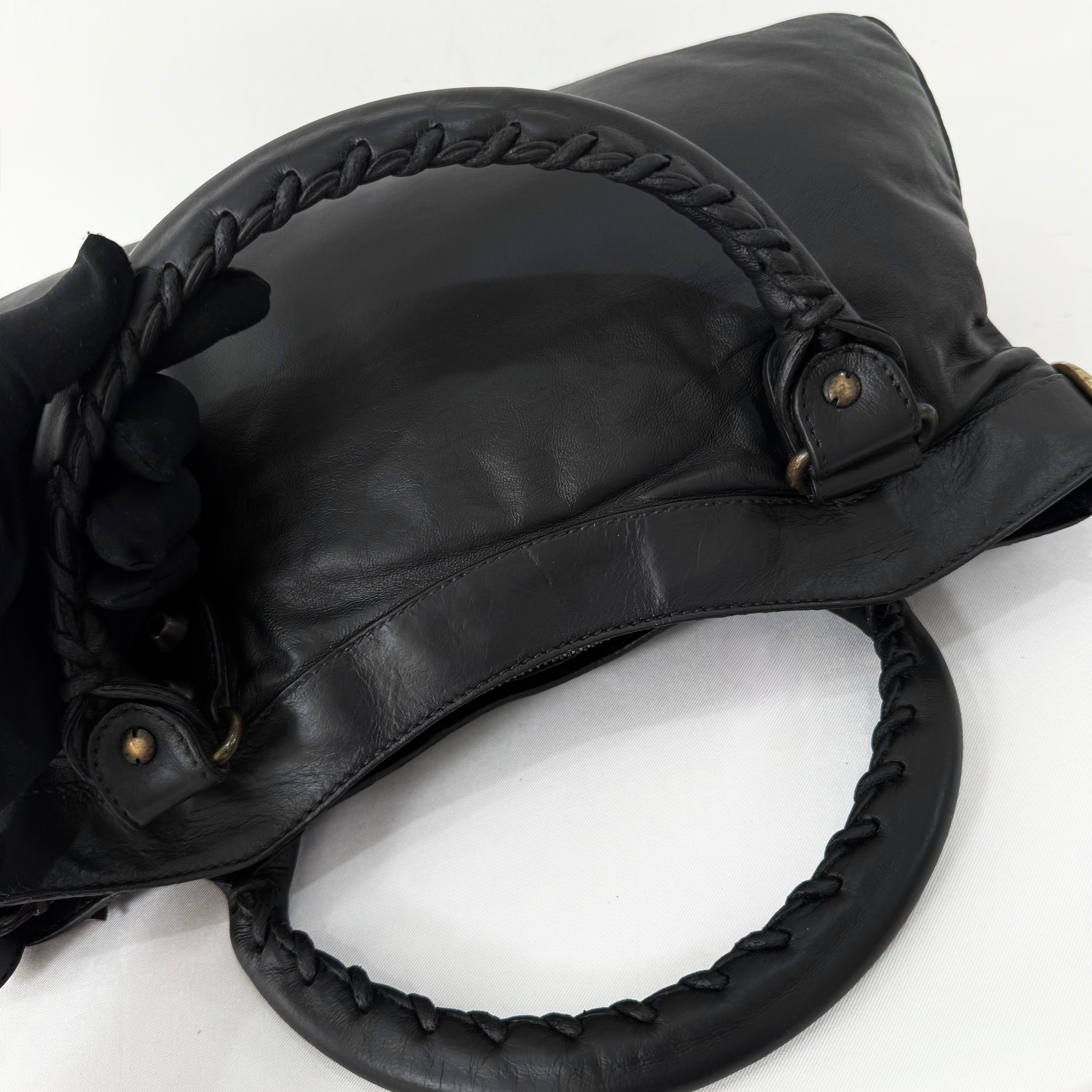 Balenciaga Le City First Bag in Black