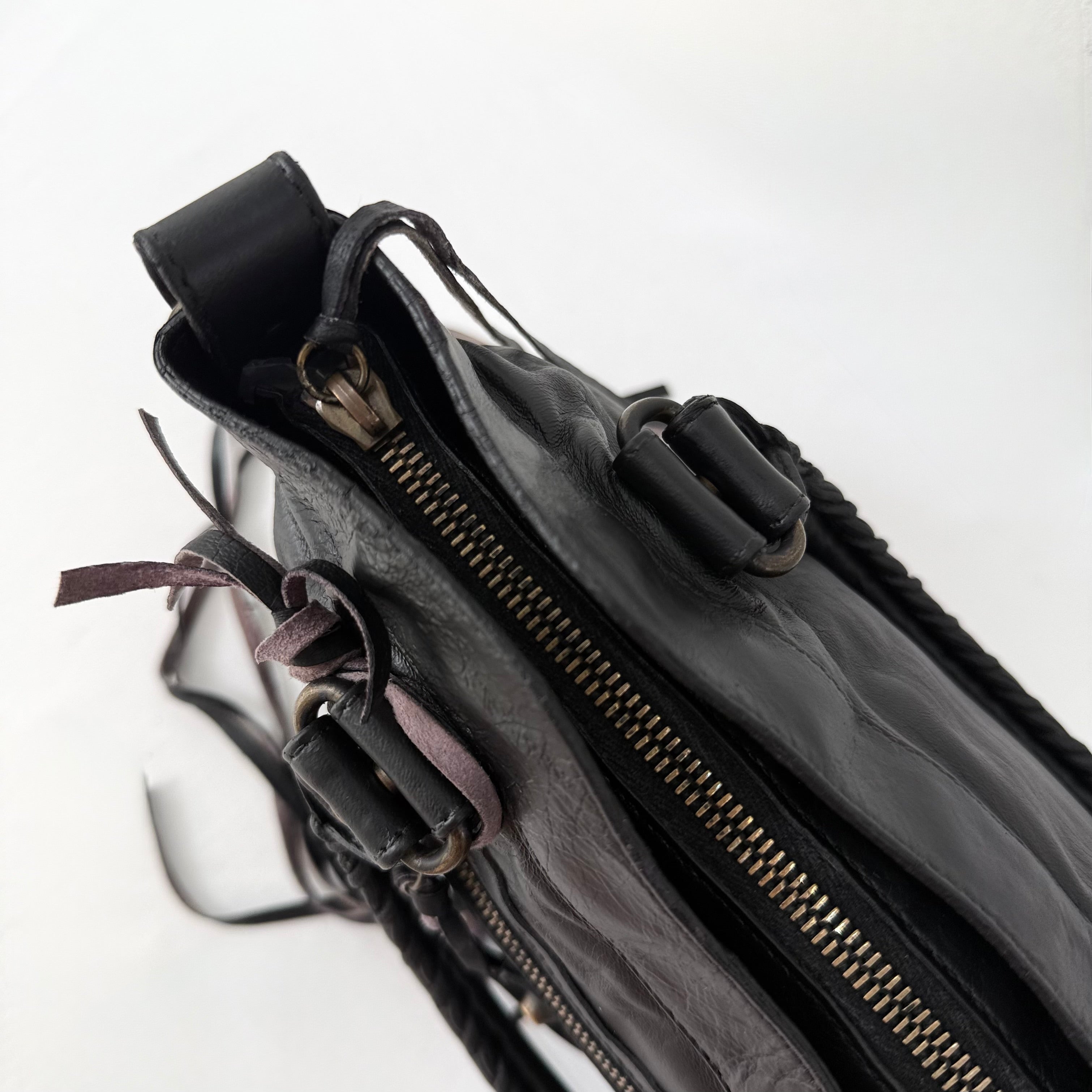 Balenciaga Le City First Bag in Black