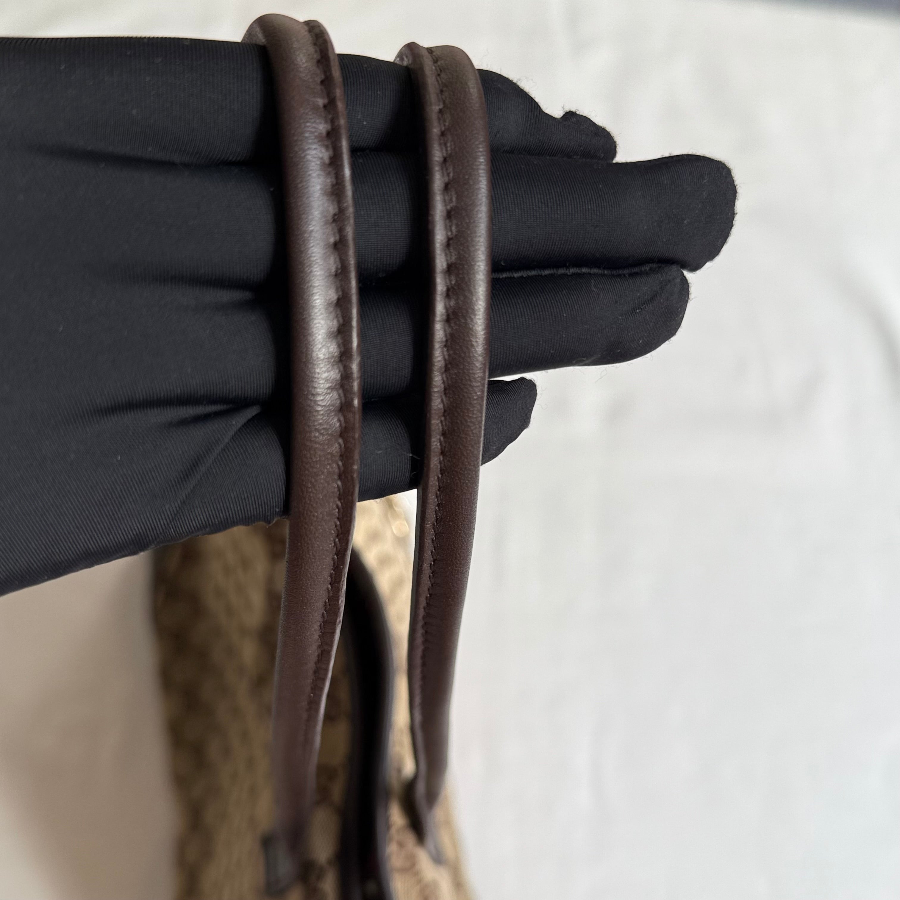 Gucci Britt Monogram Tote Bag