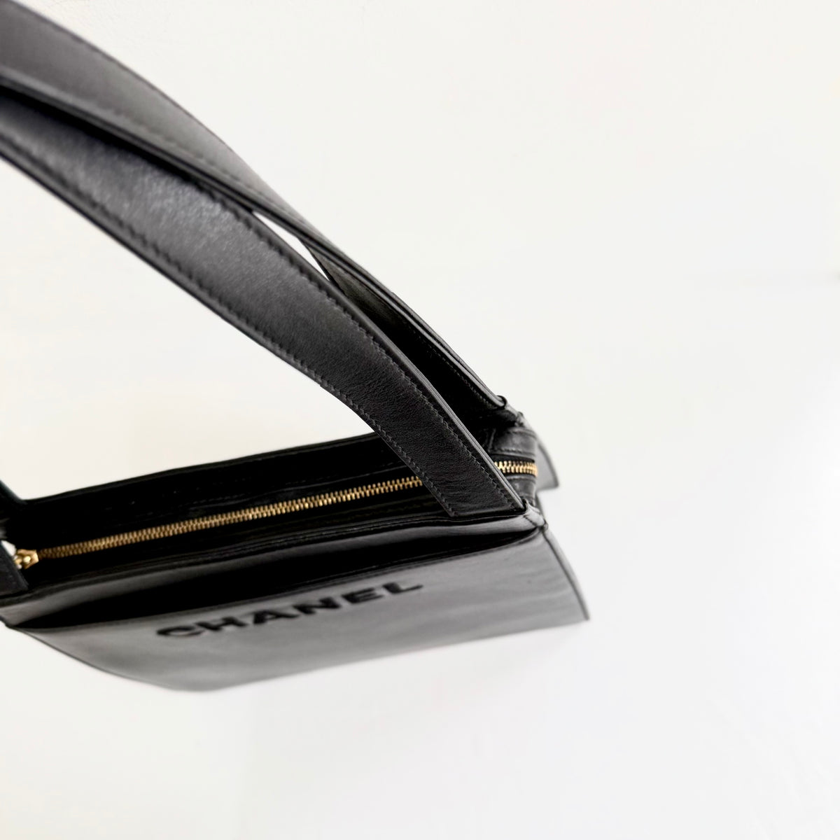 Chanel Shoulder Bag Lambskin Black