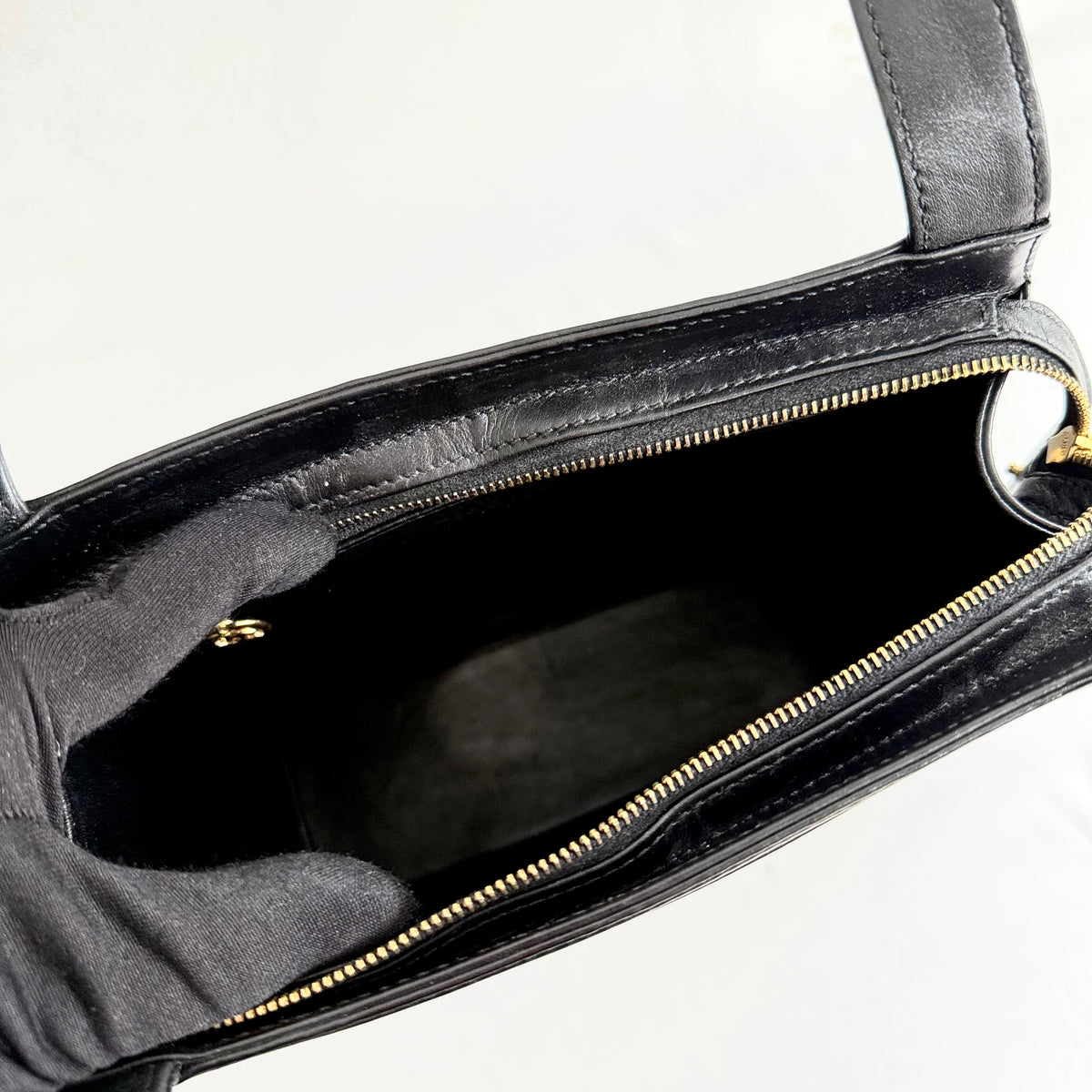 Chanel Shoulder Bag Lambskin Black