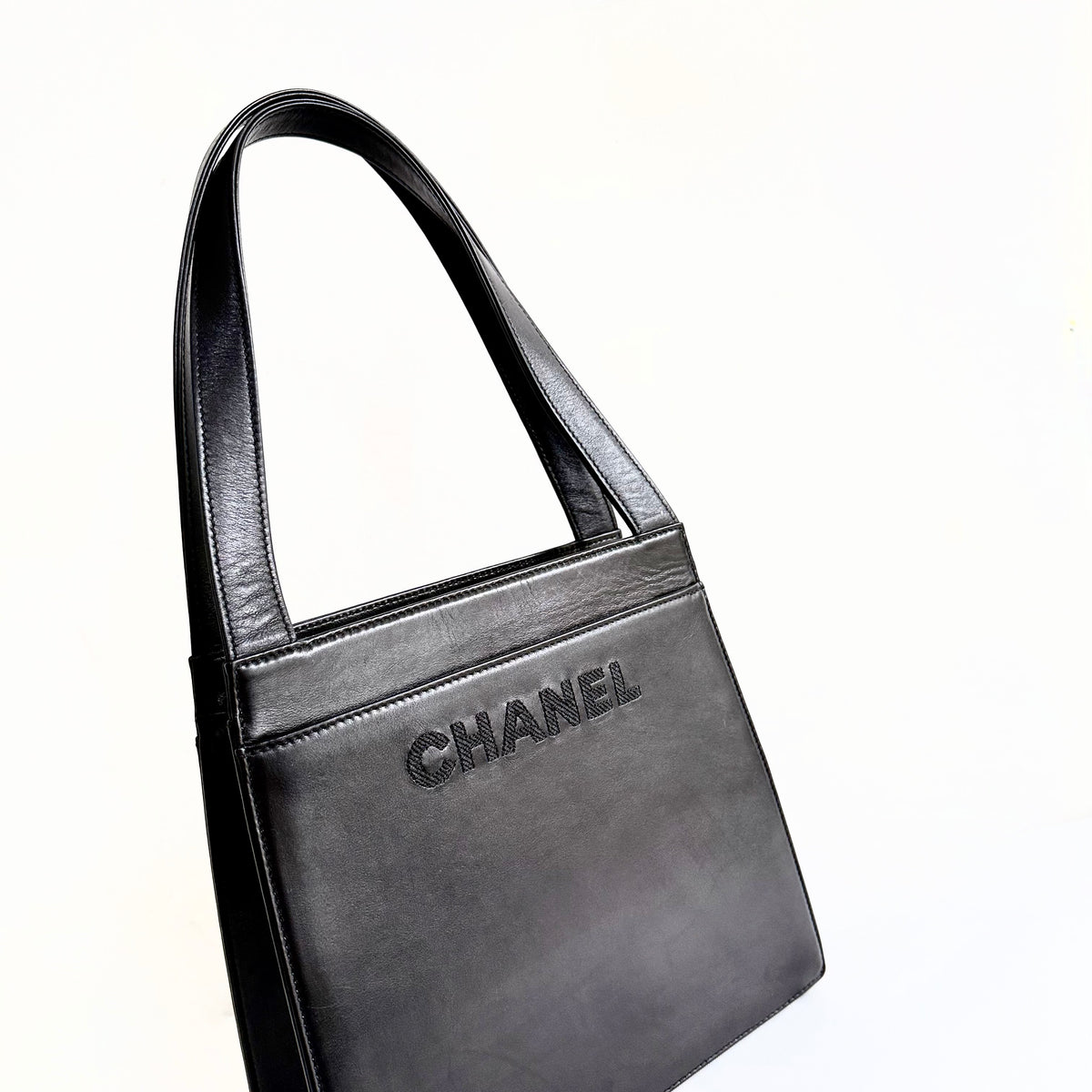Chanel Shoulder Bag Lambskin Black