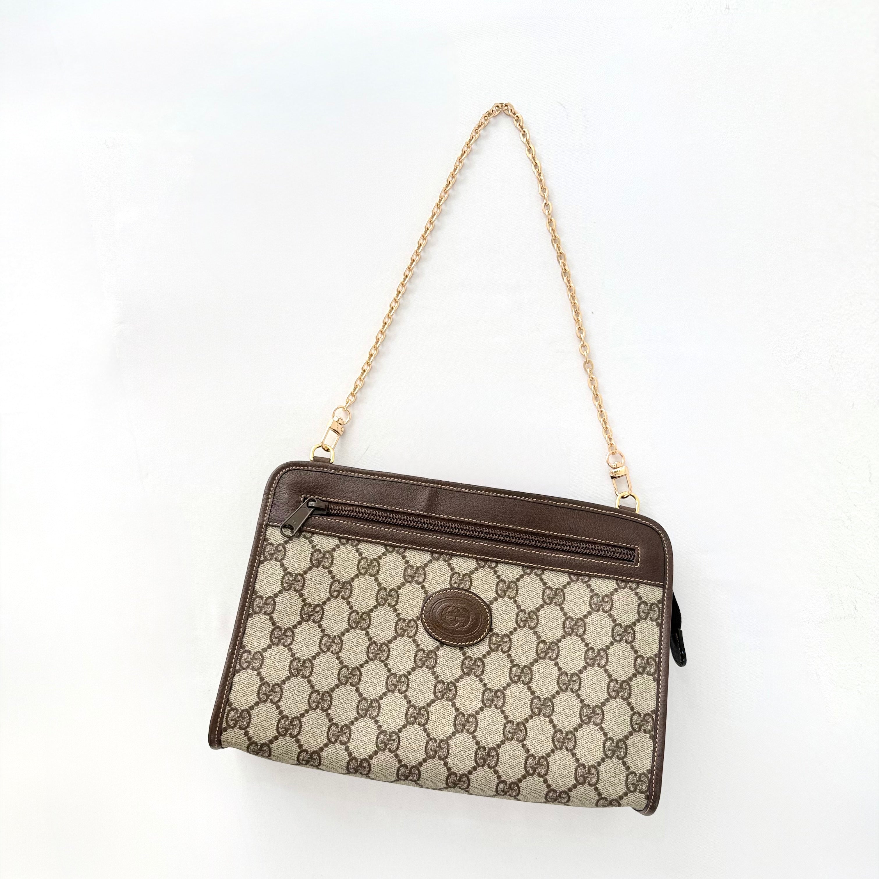 GUCCI GG Supreme Pochette Bag