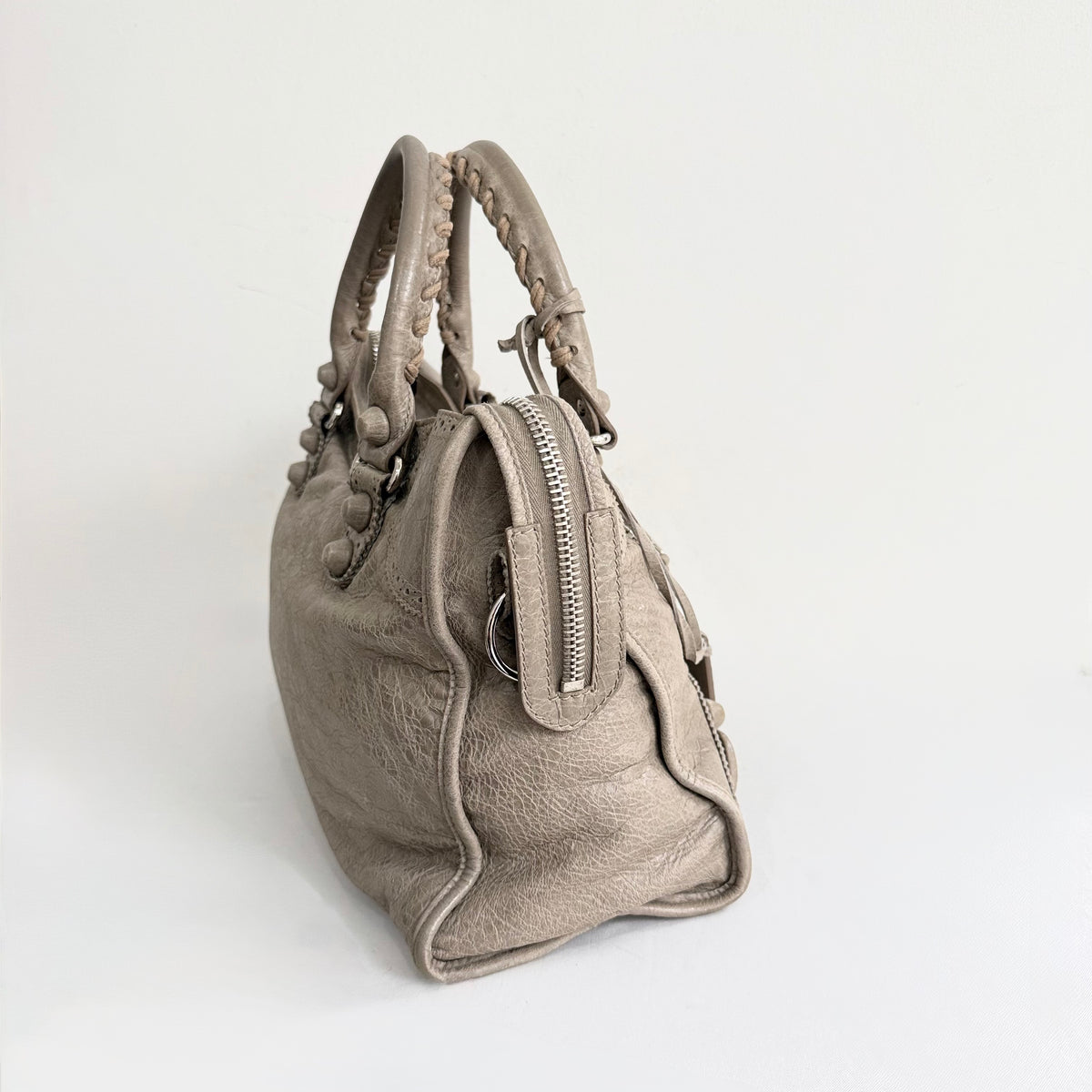 Balenciaga Giant Covered Brogues City Bag
