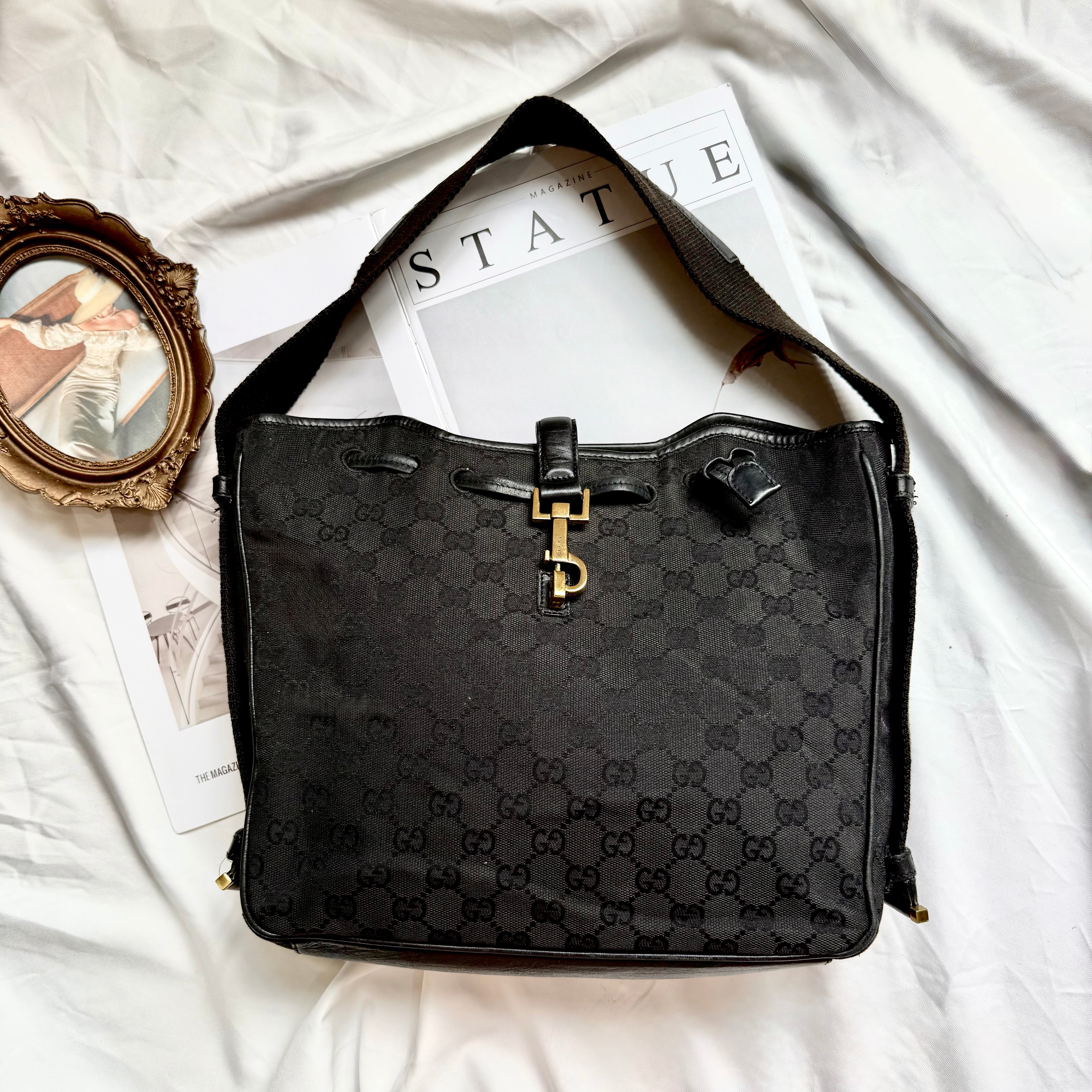 Gucci GG Black Jackie