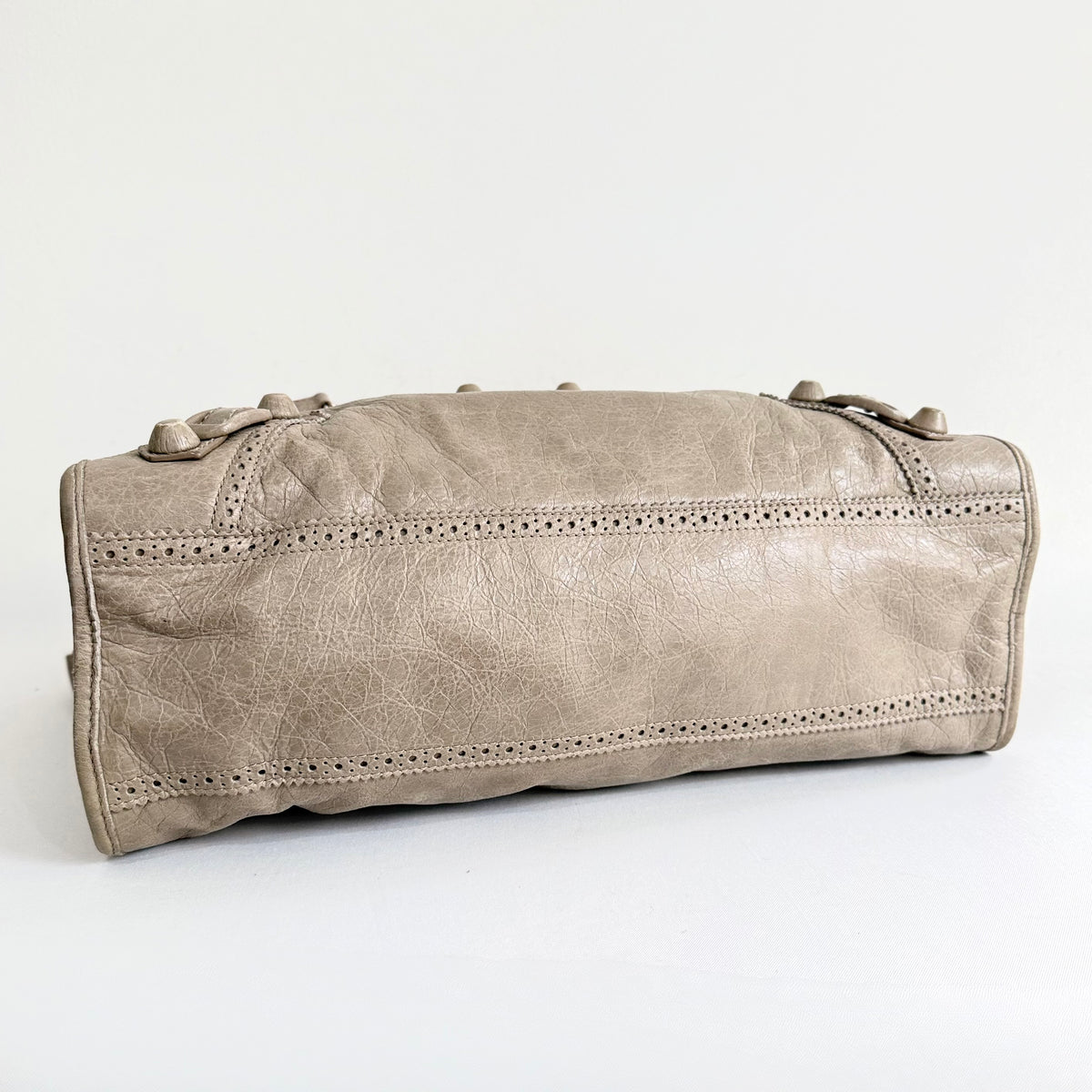 Balenciaga Giant Covered Brogues City Bag