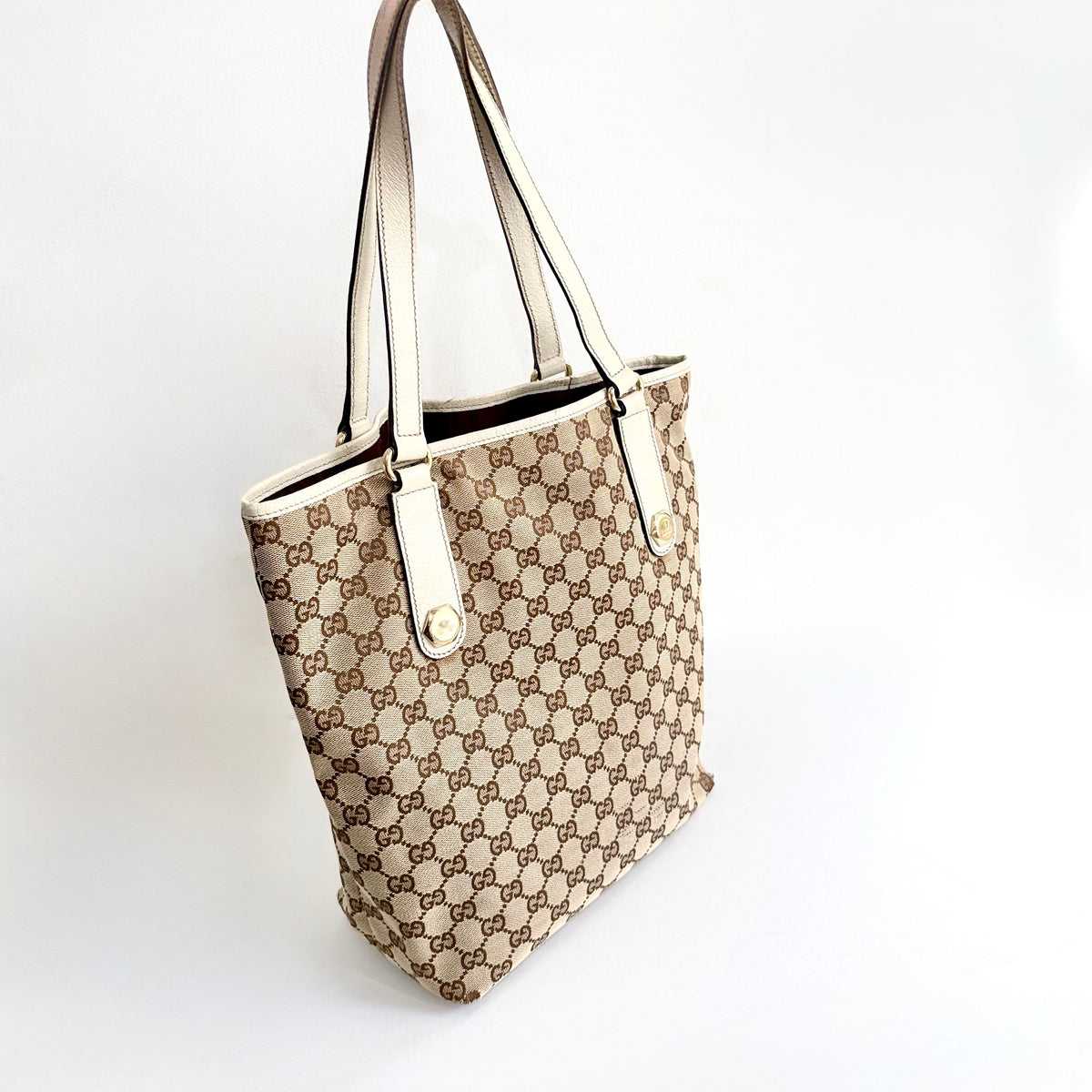 Gucci GG Canvas Charmy Tote