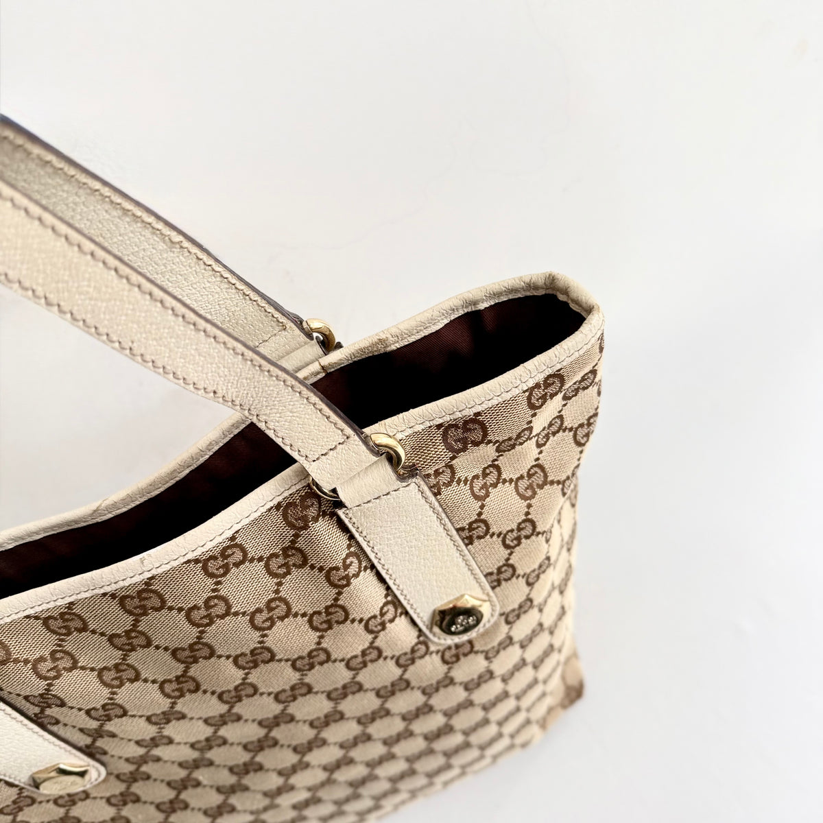 Gucci GG Canvas Charmy Tote