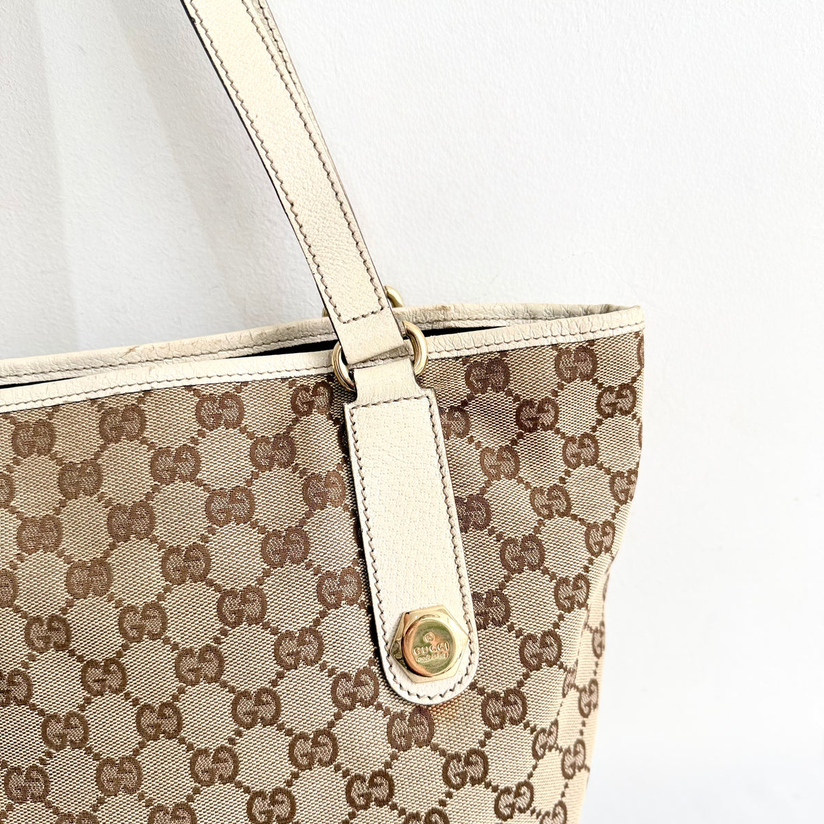 Gucci GG Canvas Charmy Tote