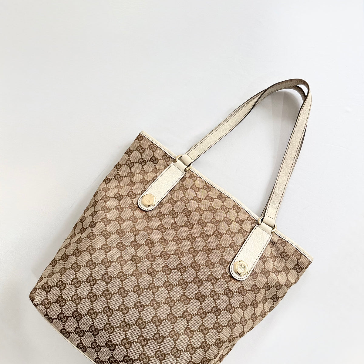 Gucci GG Canvas Charmy Tote