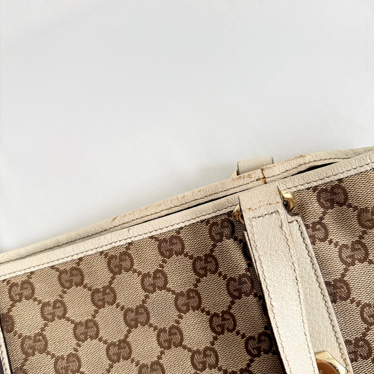 Gucci GG Canvas Charmy Tote