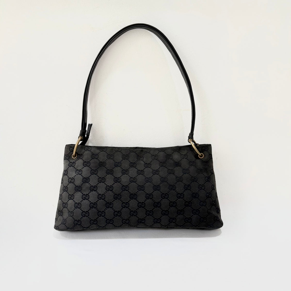 Gucci Vintage GG Canvas Ellington Shoulder Bag