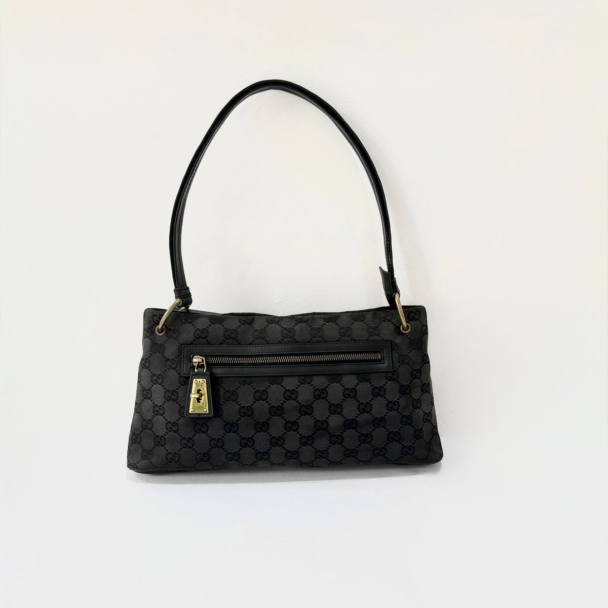 Gucci Vintage GG Canvas Ellington Shoulder Bag