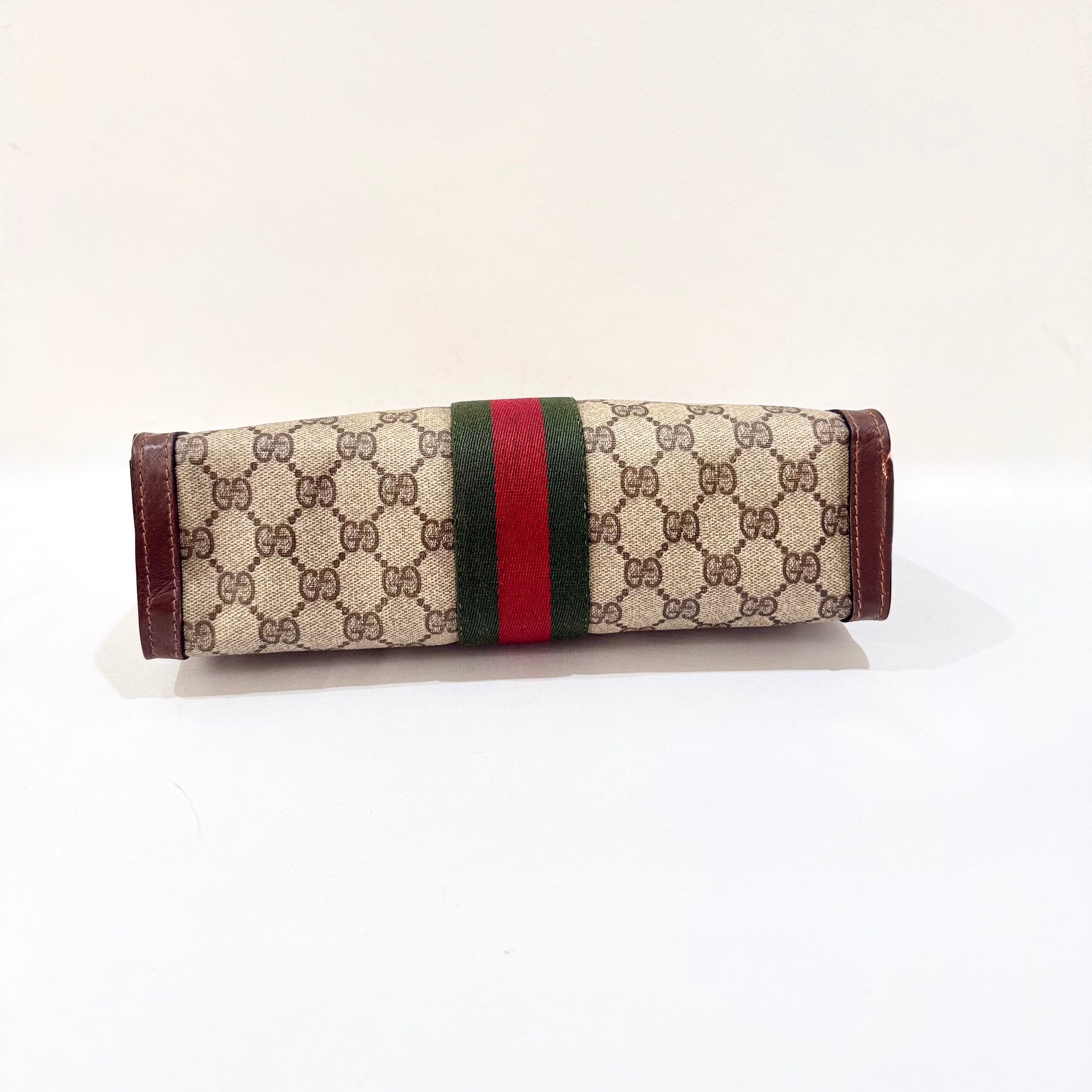 Gucci GG Supreme Monogram Web Ophidia Chain Shoulder