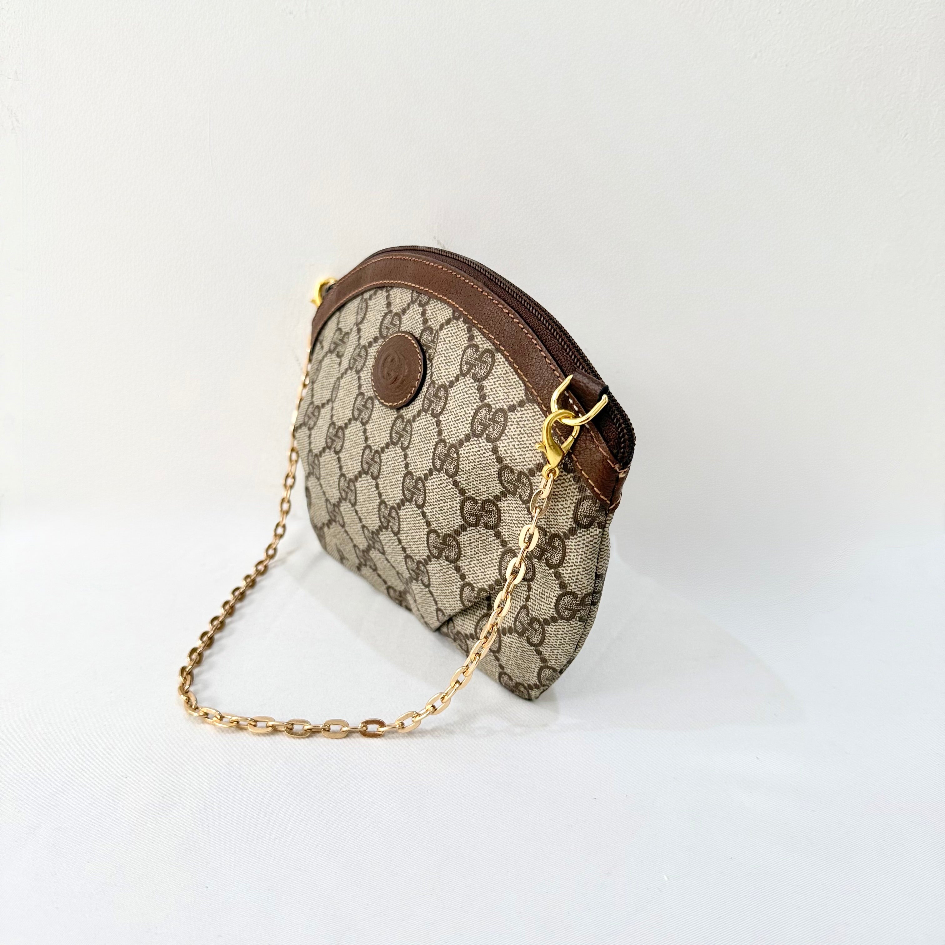 GUCCI GG Supreme Web Sherry Line Pochette