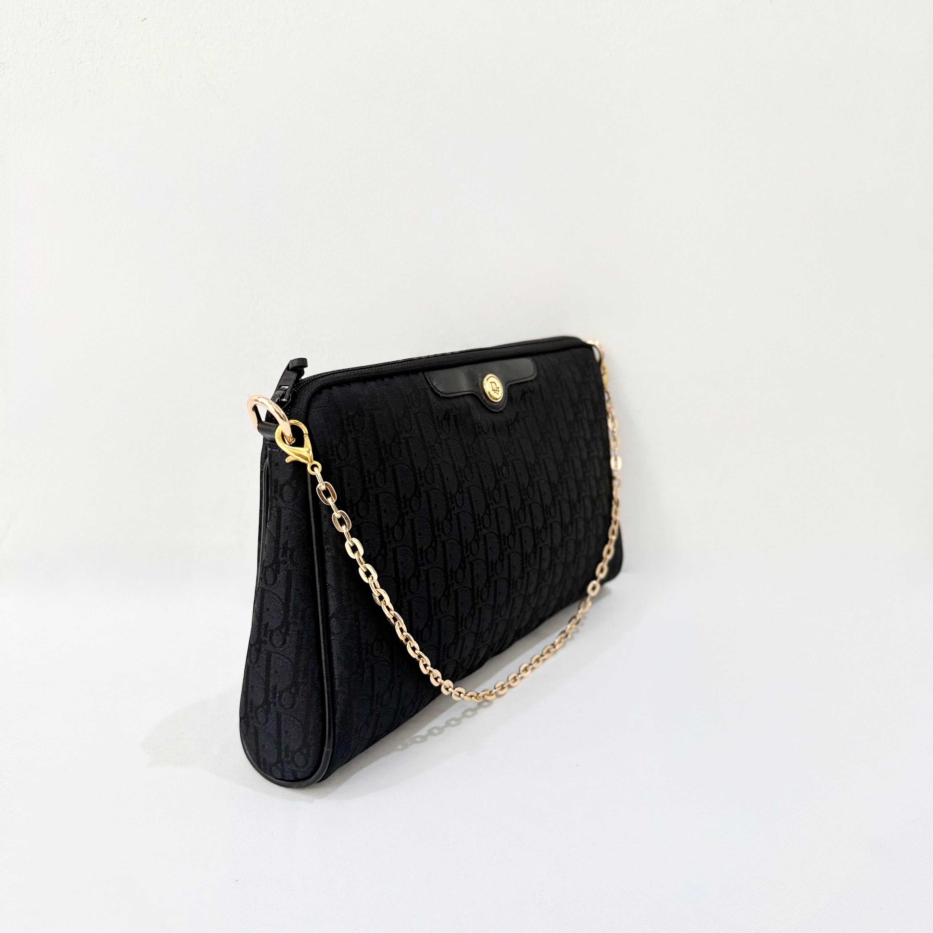 Christian Dior Trotter Monogram Clutch