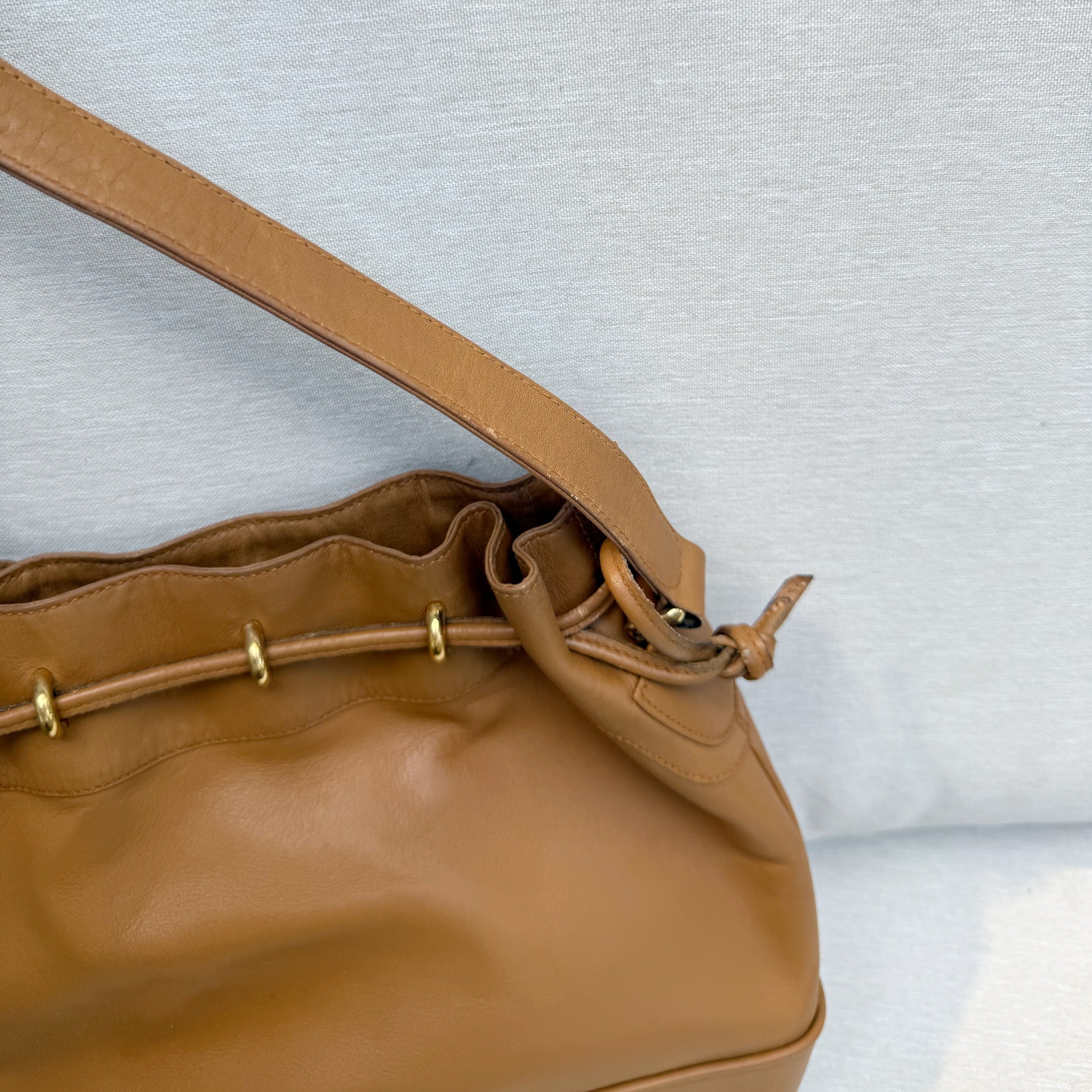 Gucci Vintage Drawstring Bucket Bag
