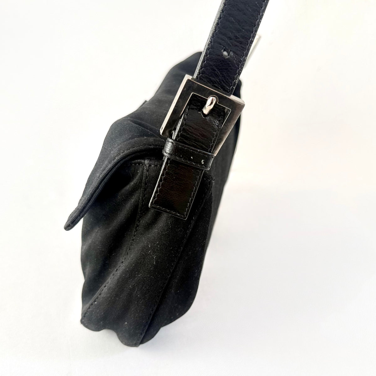 Fendi Black Baguette Bag